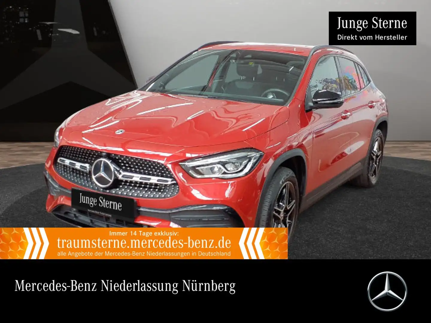 Mercedes-Benz GLA 250 e AMG+NIGHT+LED+KAMERA+19"+KEYLESS+8G Rot - 1