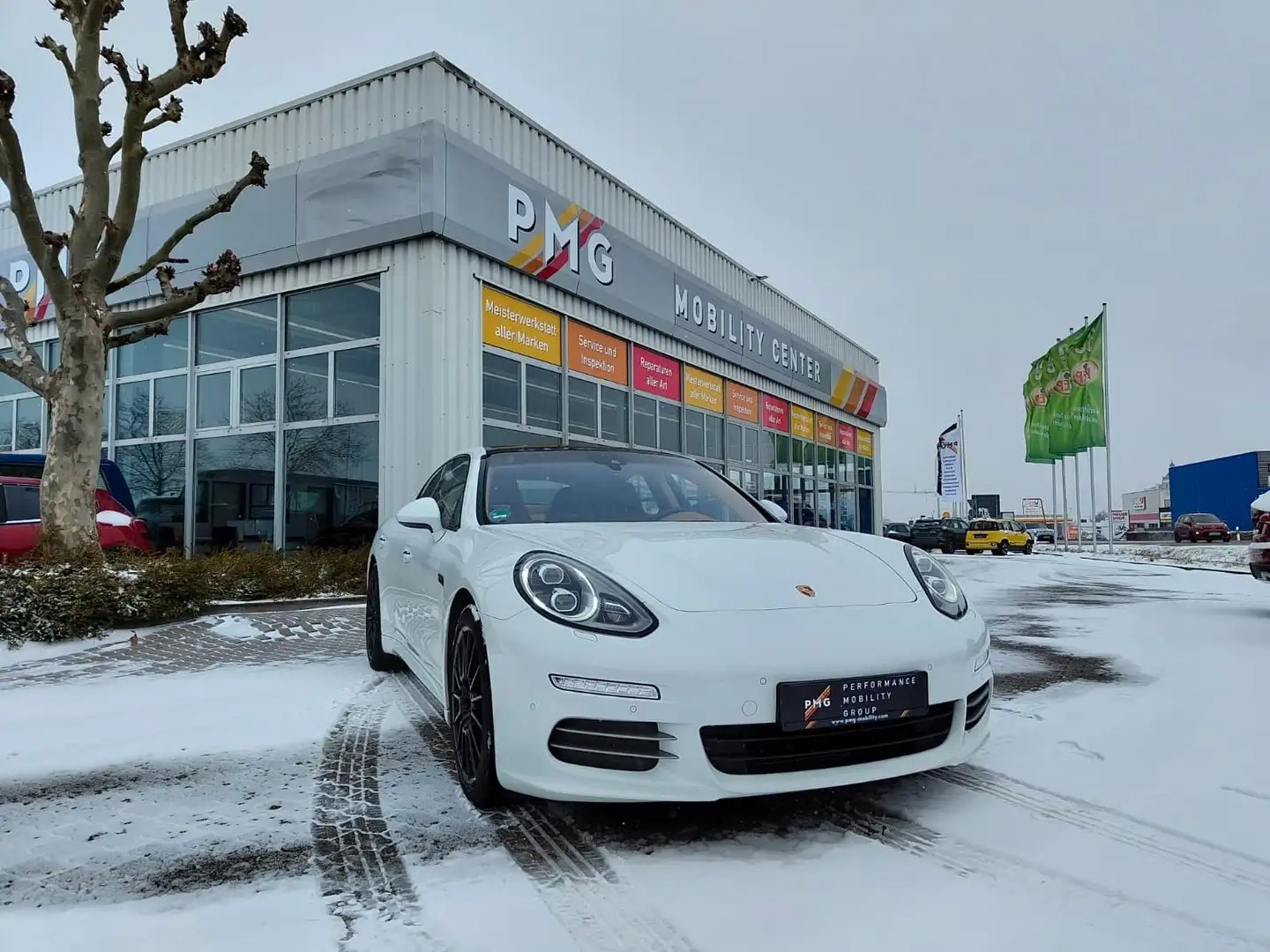 Porsche Panamera 4 PDLS+/PASM/Schiebedach/Mahagoni/BOSE Blanc - 1