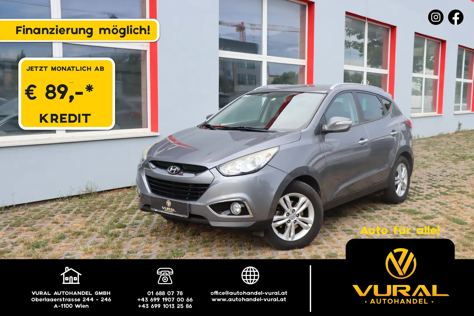 Hyundai iX35 Comfort 2WD | NAVI | KAMERA | KLIMA | Sitzheiz. Grau - 1