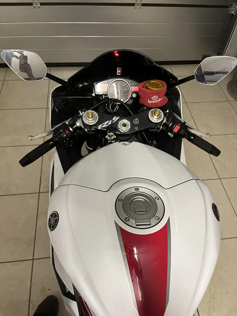 Yamaha YZF-R6 sportiva Bianco - 2