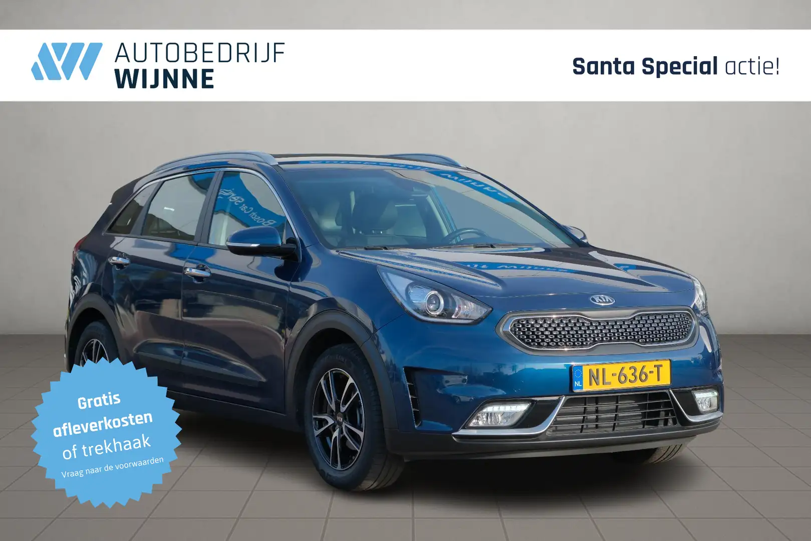 Kia Niro 1.6 GDi Hybrid 141pk DCT6 First Edition | Navi | A Bleu - 1