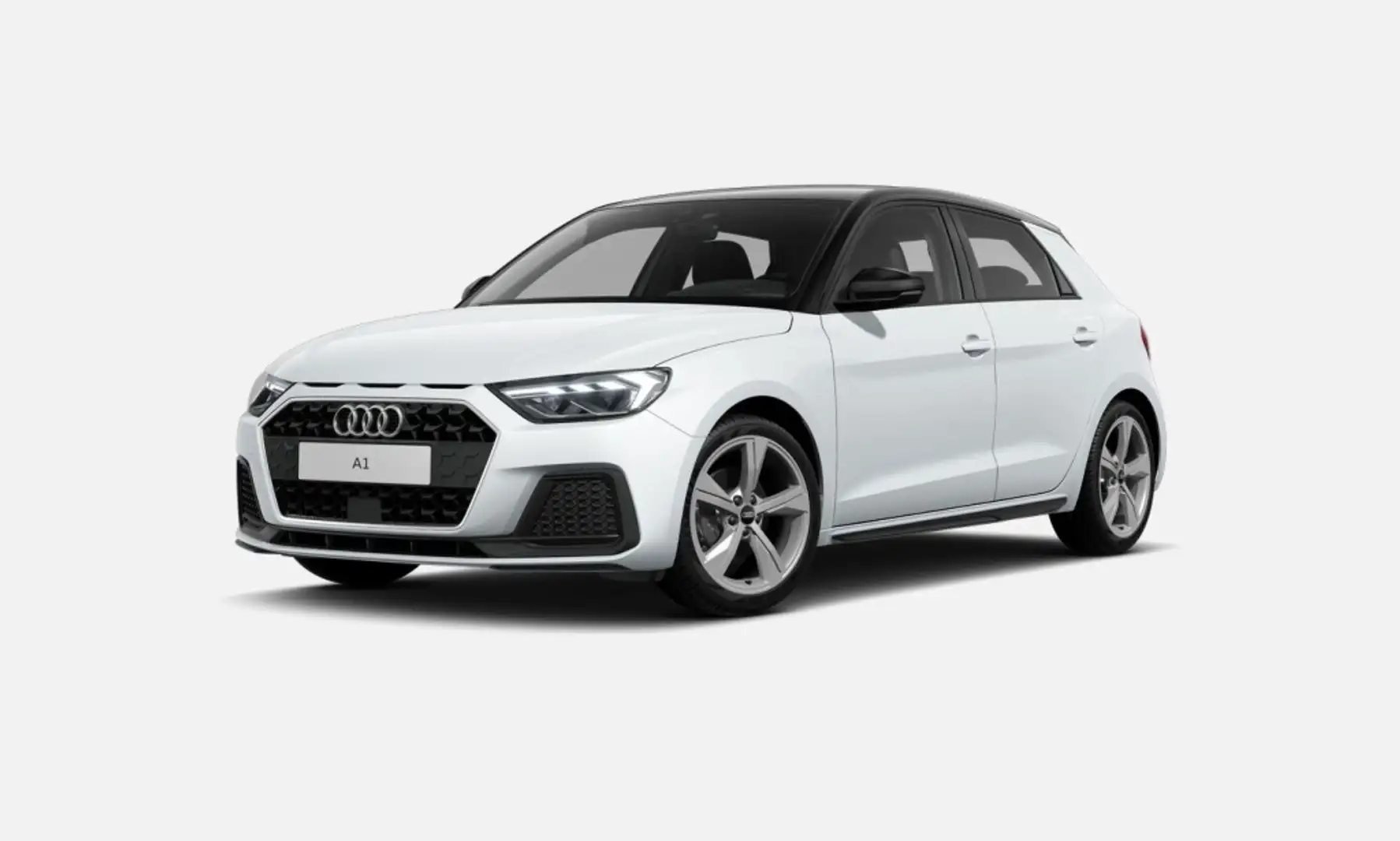 Audi A1 Sportback 30 TFSI S line Blanc - 1