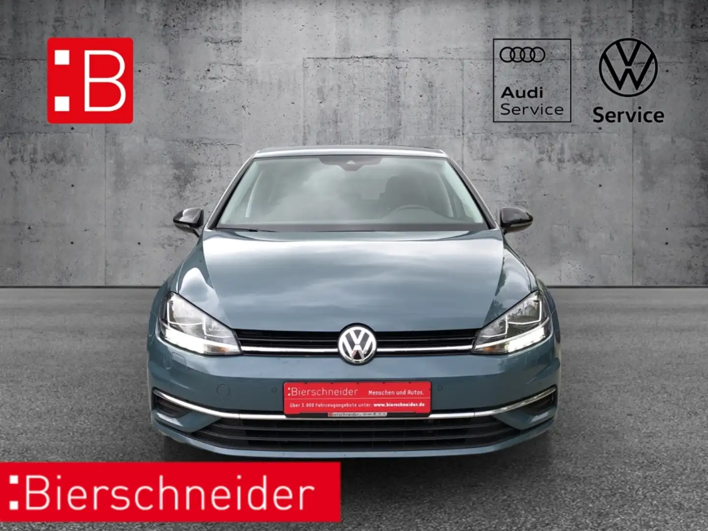 Volkswagen Golf VII 1.5 TSI IQ.Drive AHK KAMERA ACC NAVI 16 Bleu - 2