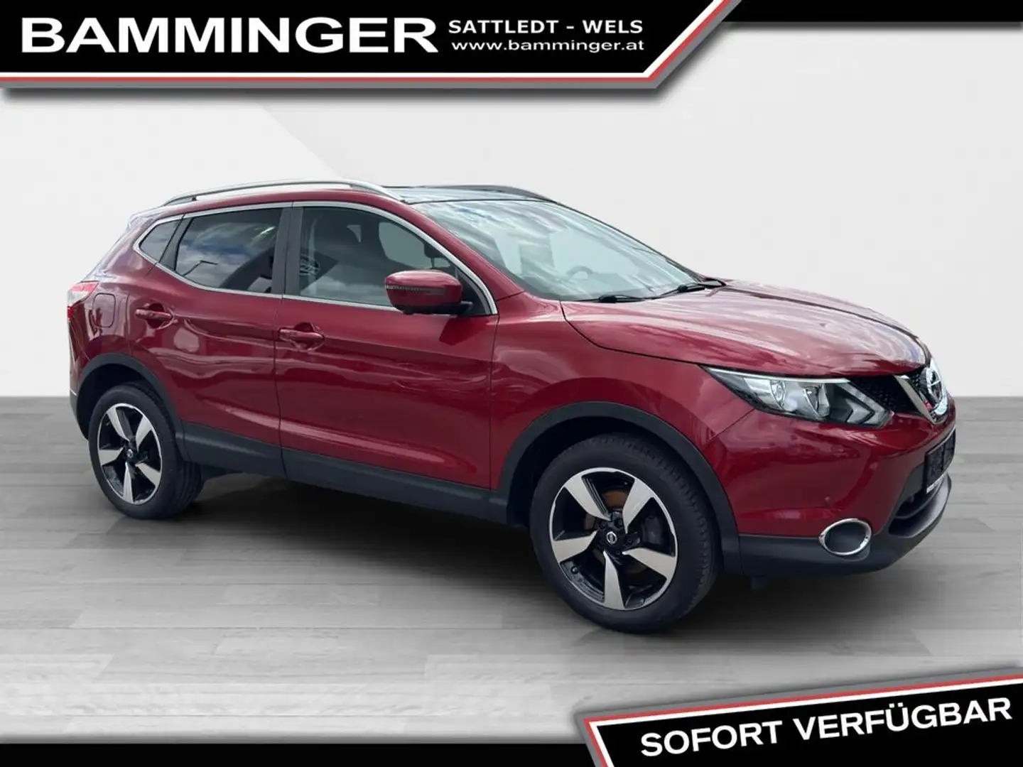 Nissan Qashqai 1,6 DCi N-Connecta - inkl. Anhängevorricht Rouge - 1