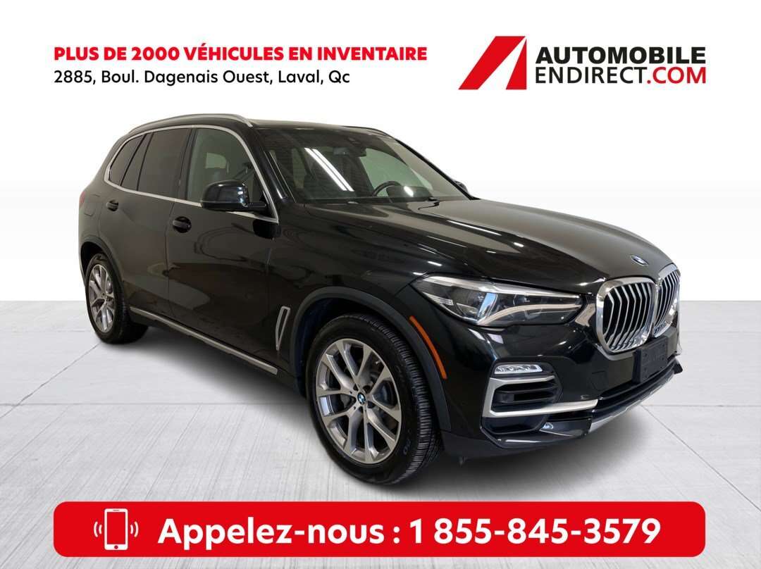 2019 BMW X5 xDrove40i Cuir Toit Pano GPS Sièges Chauffants Cam