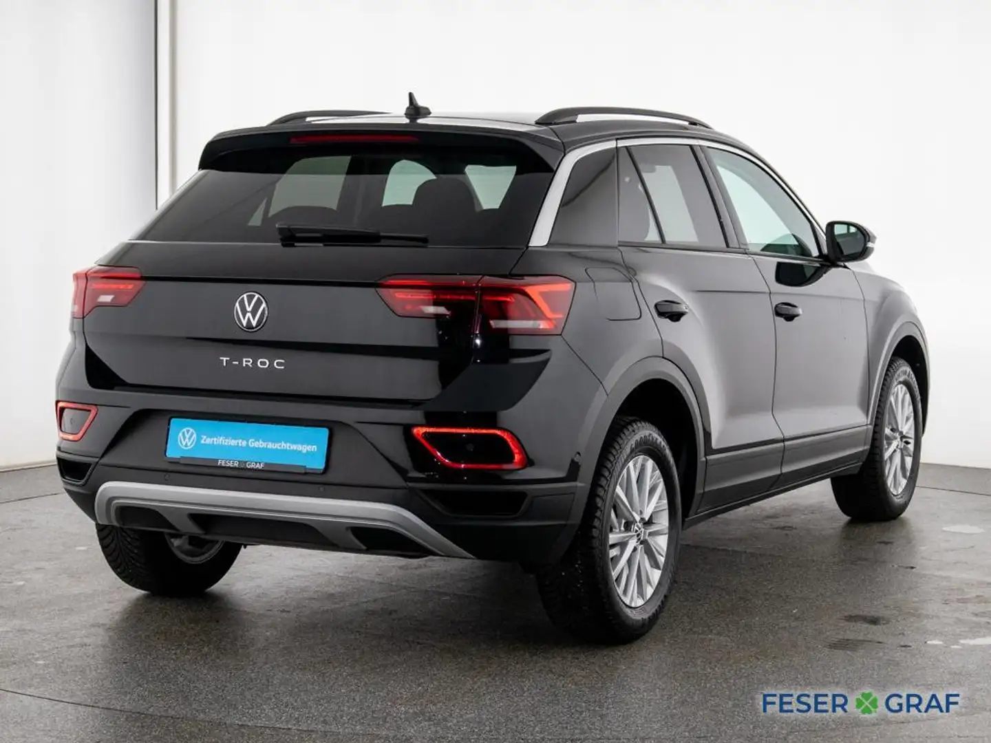 Volkswagen T-Roc 1.0 TSI Life LED / PDC Sitzheizung Navi Schwarz - 2