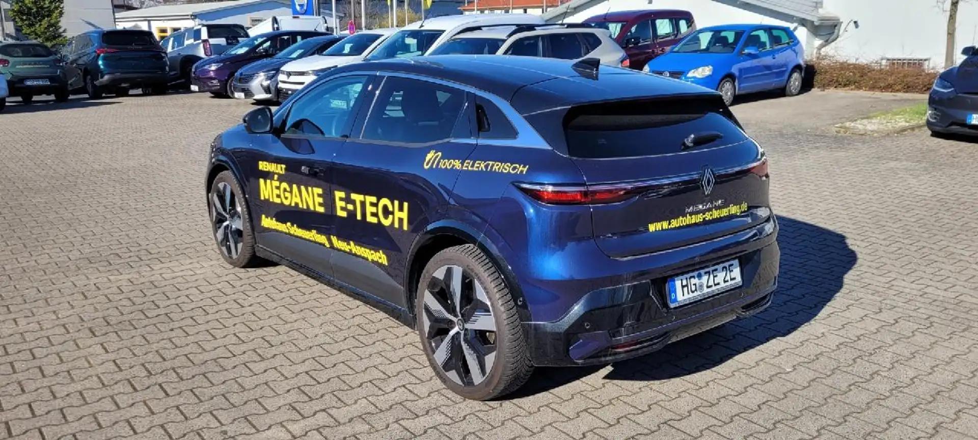 Renault Megane Techno Blau - 1