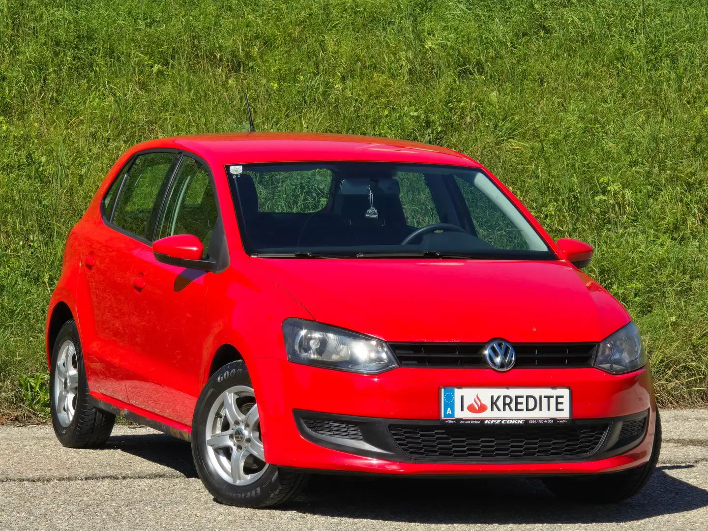 Volkswagen Polo Trendline Top* Kredit* Klima* Neues Pickerl* Rot - 2