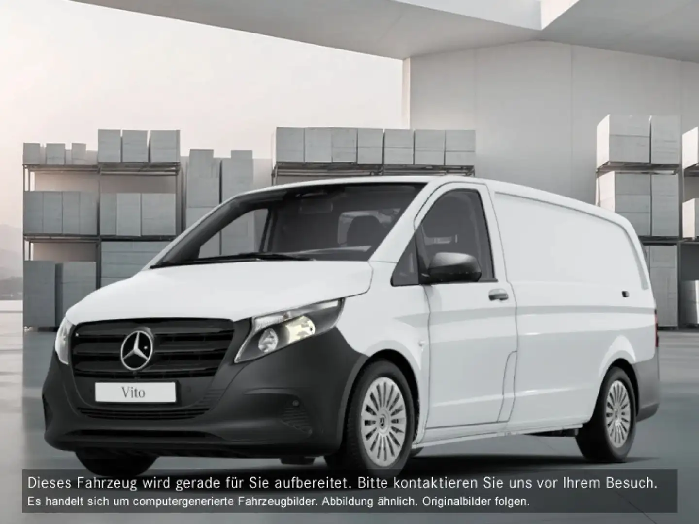 Mercedes-Benz Vito 116 CDI Kasten Lang Weiß - 2
