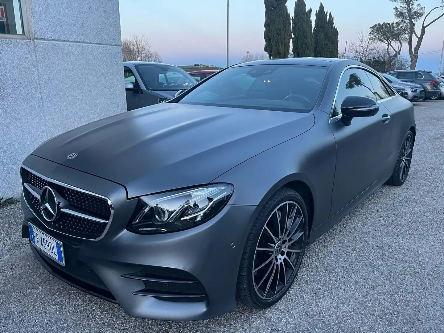 Mercedes-Benz E 350 E Coupe 350 d Premium Plus 4matic auto Grigio - 1
