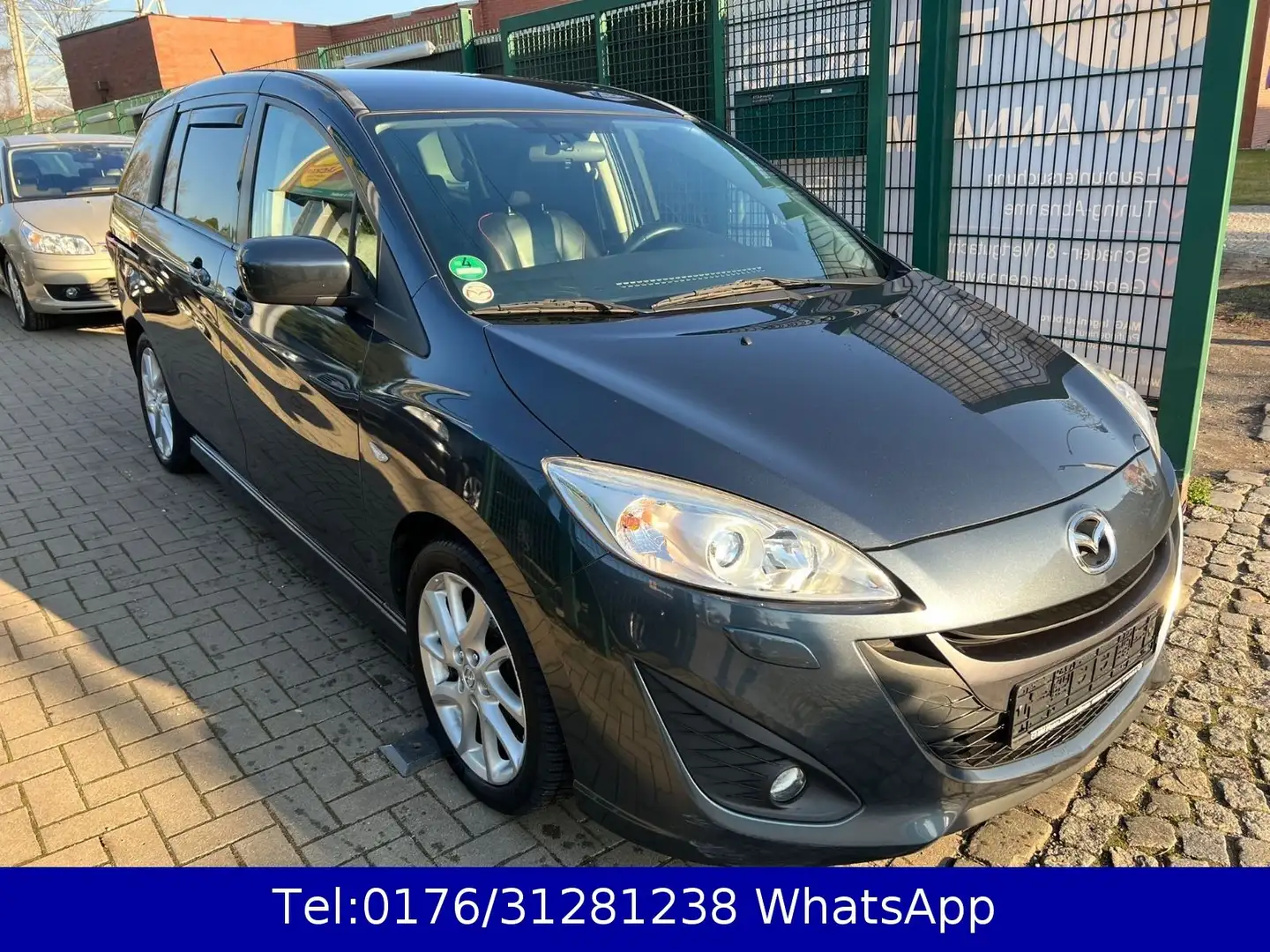 Mazda 5 Sports-Line 2.0 !! Voll-Leder E-Türen-AHK Tüv Grigio - 1
