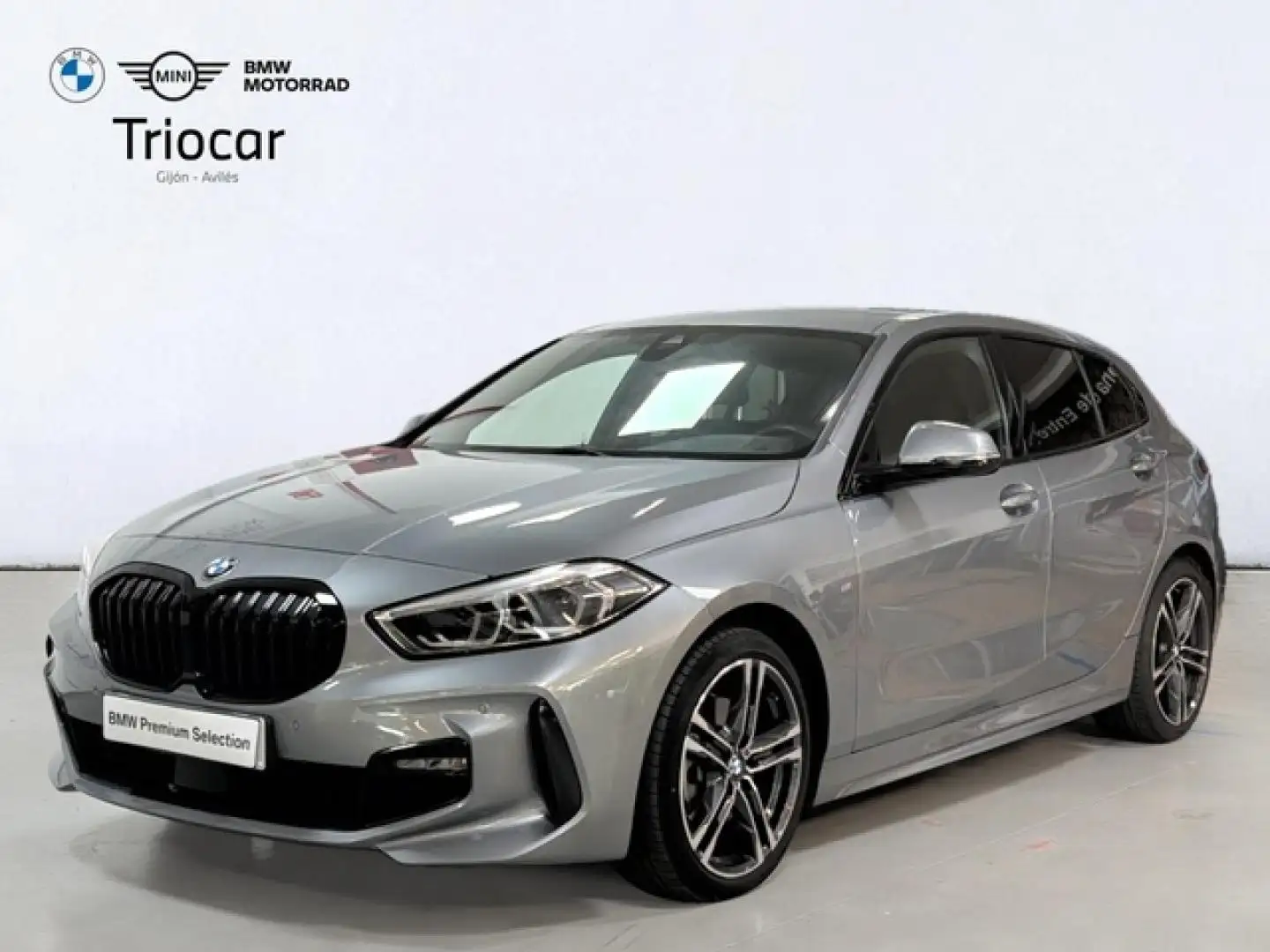 BMW 118 118dA Business Gris - 1