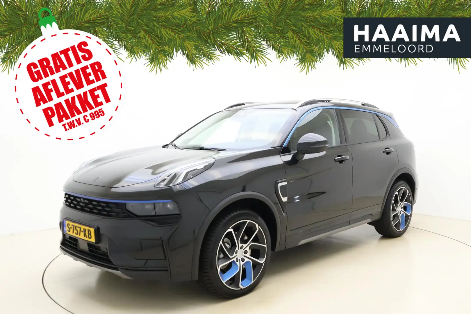 Lynk & Co 01 1.5 Automaat | Plug in Hybrid | Navigatie | Panora Schwarz - 1