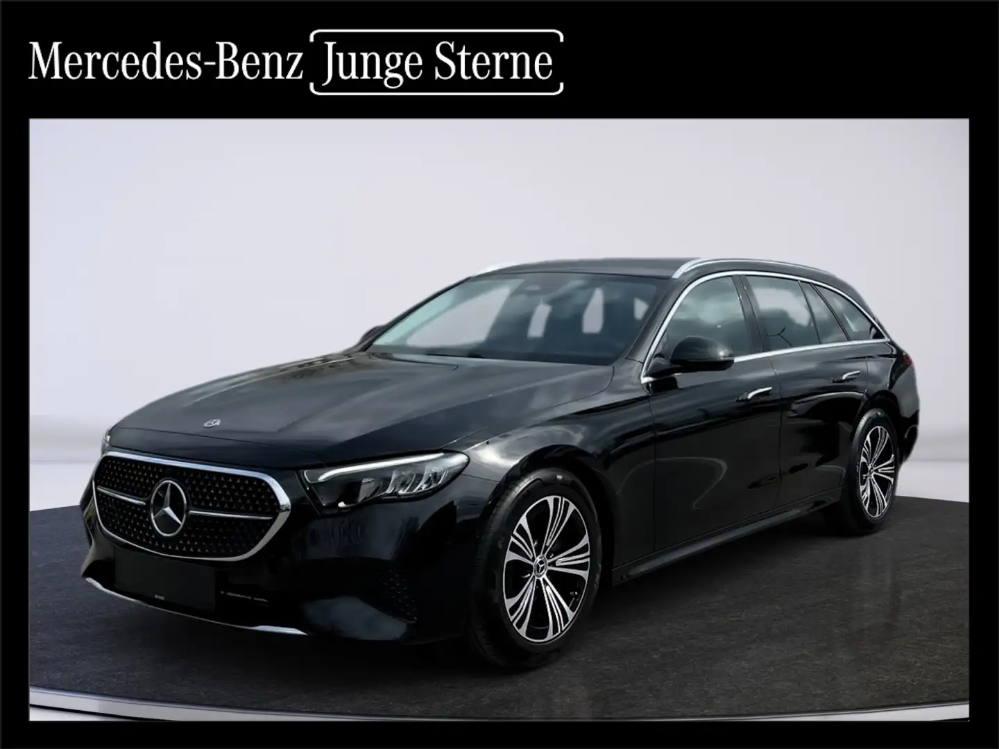 Mercedes-Benz E 220 d T Navi, Rückfahrkamera, Klimaautomatik, Schwarz - 1