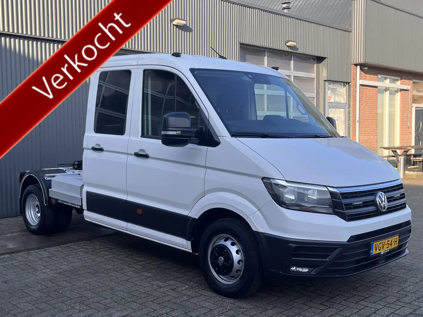 Volkswagen Crafter 50 2.0 TDI DC Be-trekker 5175 kg Trekgewicht Airc Blanc - 1