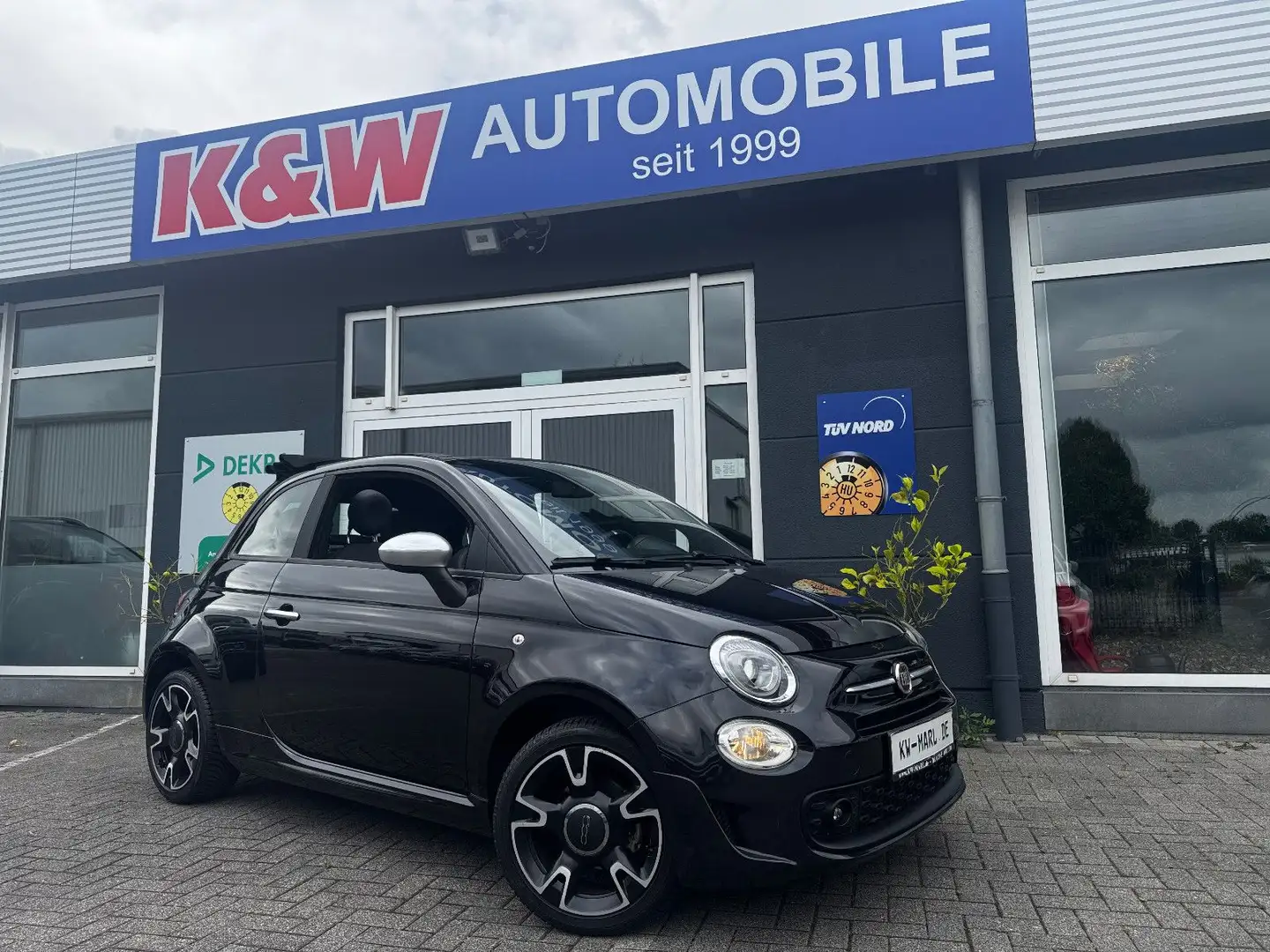 Fiat 500C RockStar AUTOMATIK NAVI KLIMA PDC ALLWETTER Noir - 1