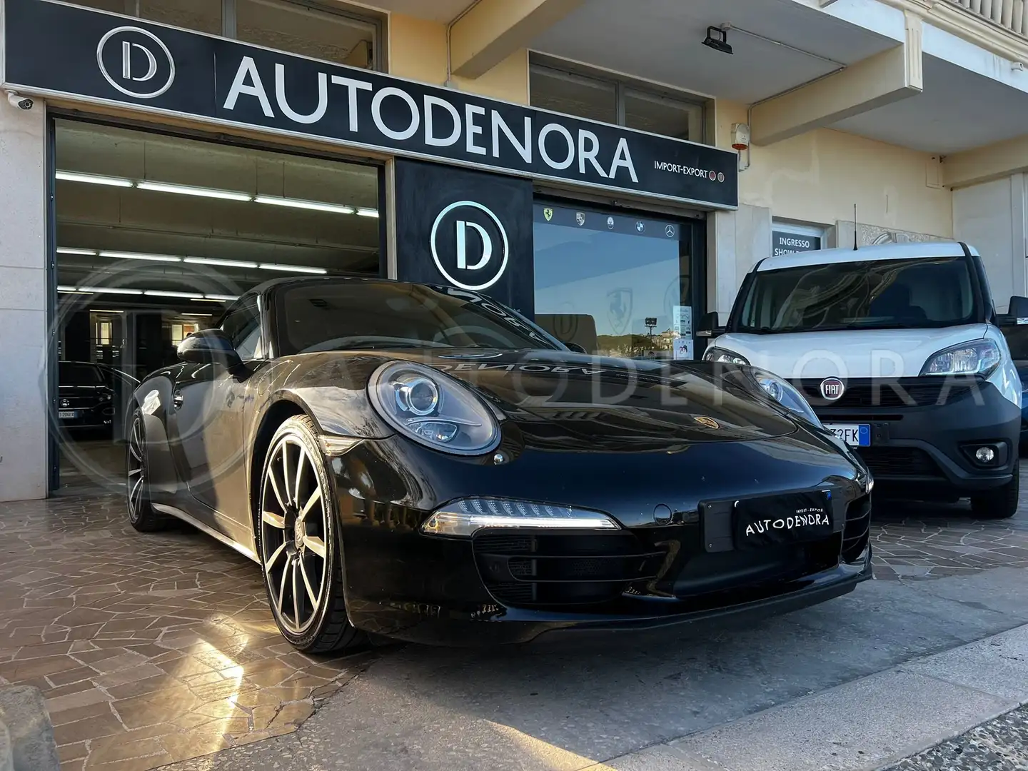 Porsche 911 Cabrio 3.8 Carrera 4S 400 CV PELLE,XENO,NAVI Nero - 1