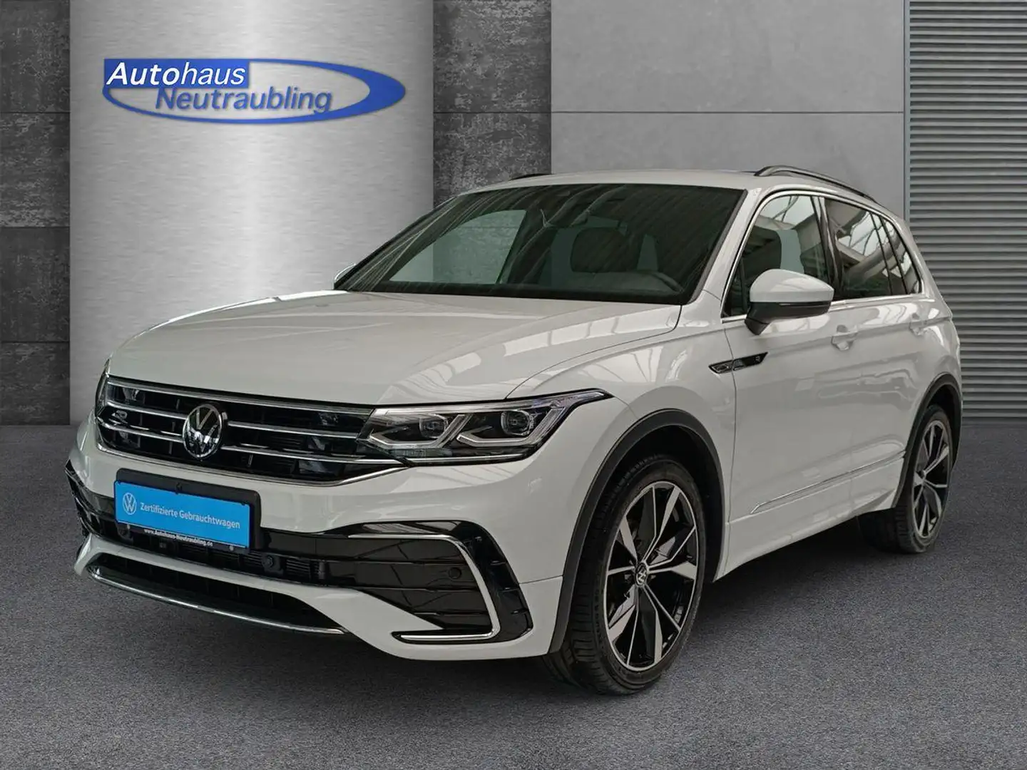 Volkswagen Tiguan 2.0 TDI "R-LINE" 150 PS DSG+NAVI+AHK+IQ.LIGHT+ Weiß - 2