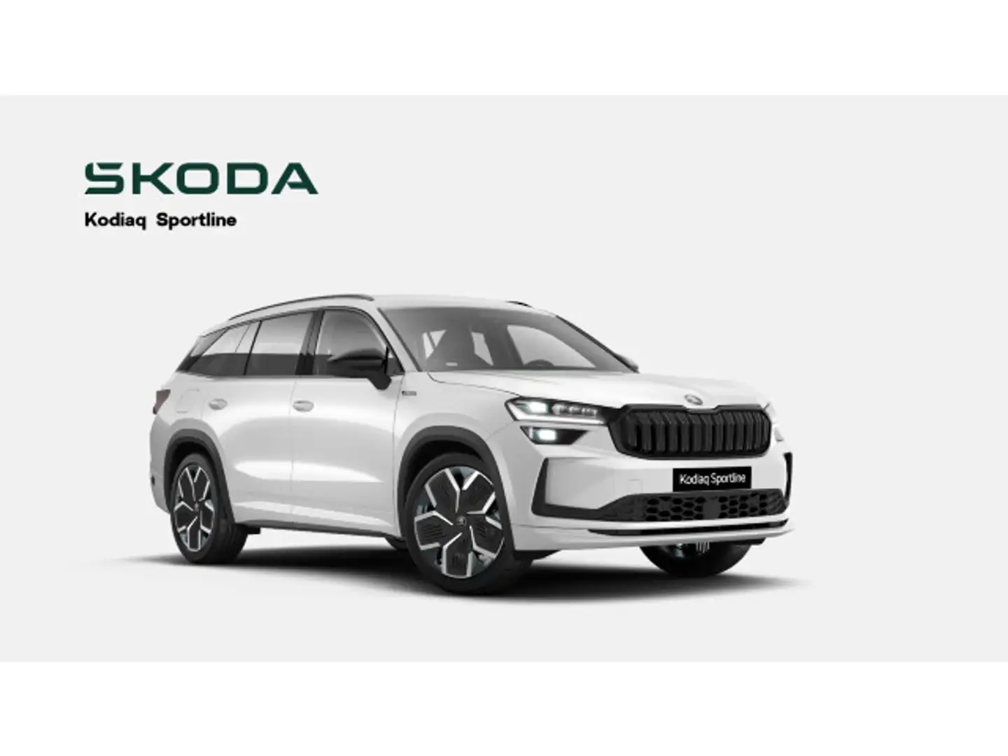 Skoda Kodiaq Sportline 1,5 TSI iV 150 kW 360° HUD SHZ Wit - 2