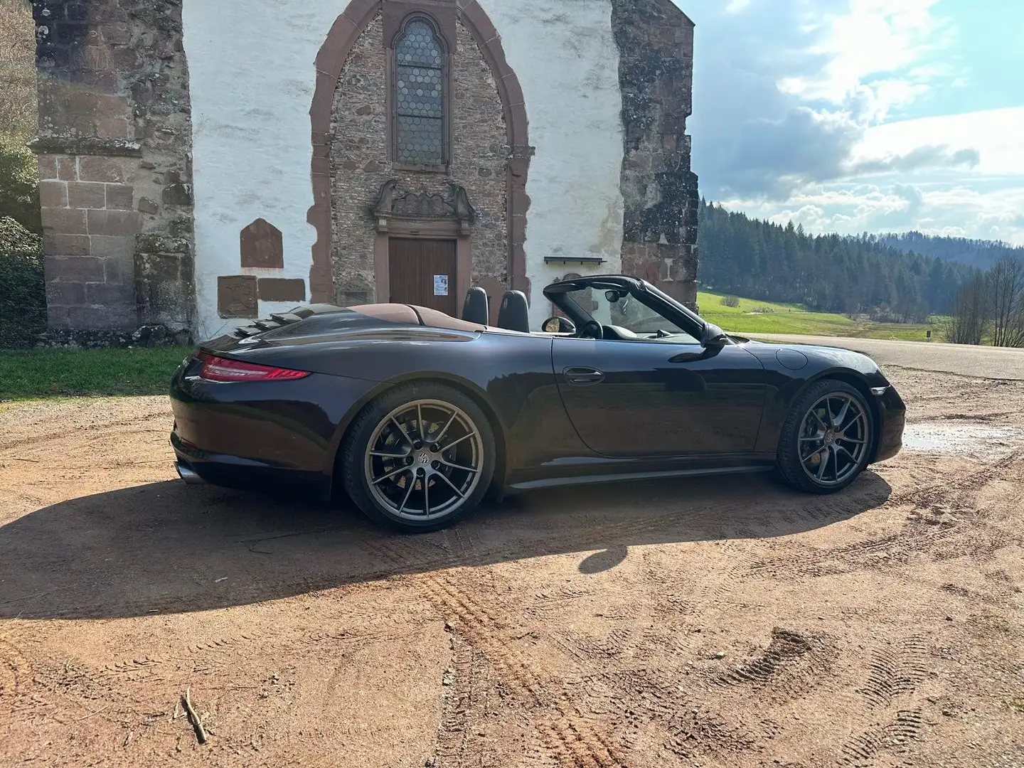 Porsche 991 911 Carrera 4 Cabriolet PDK Approved 2028 Mahagoni Maro - 2