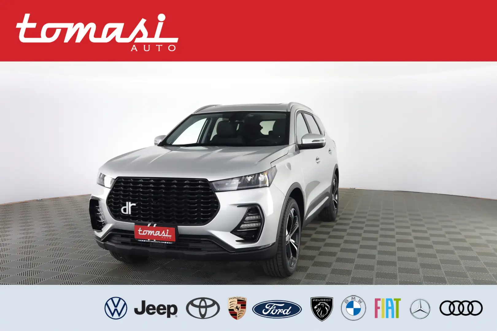 DR Automobiles DR6 1.5 Turbo CVT Bi-Fuel GPL TETTO PANORAMICO APRIBIL Silber - 1