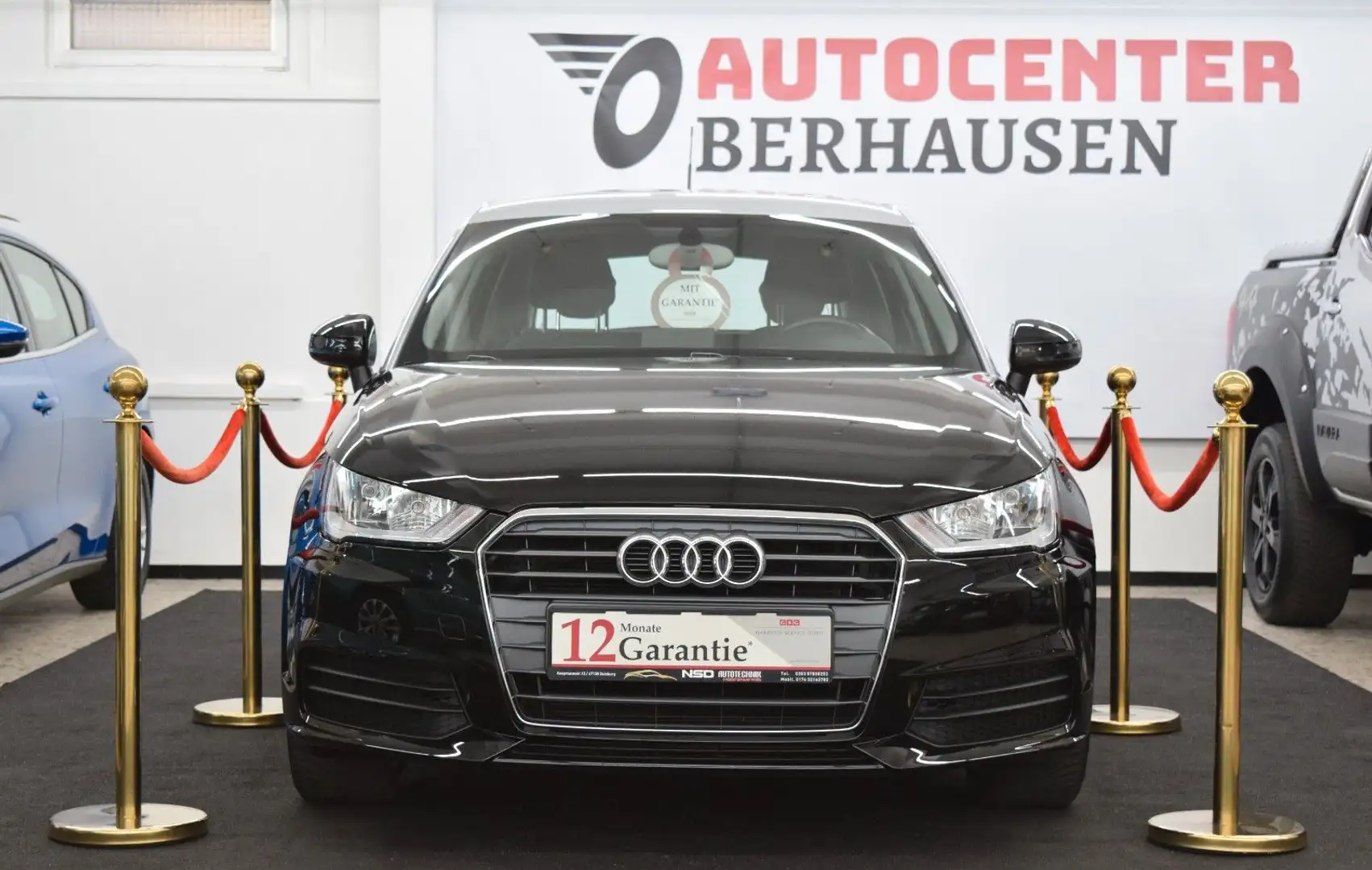 Audi A1 Sportback*AUTOMATIK*NAVI*PDC*5TÜRIG*GARANTIE* Schwarz - 1