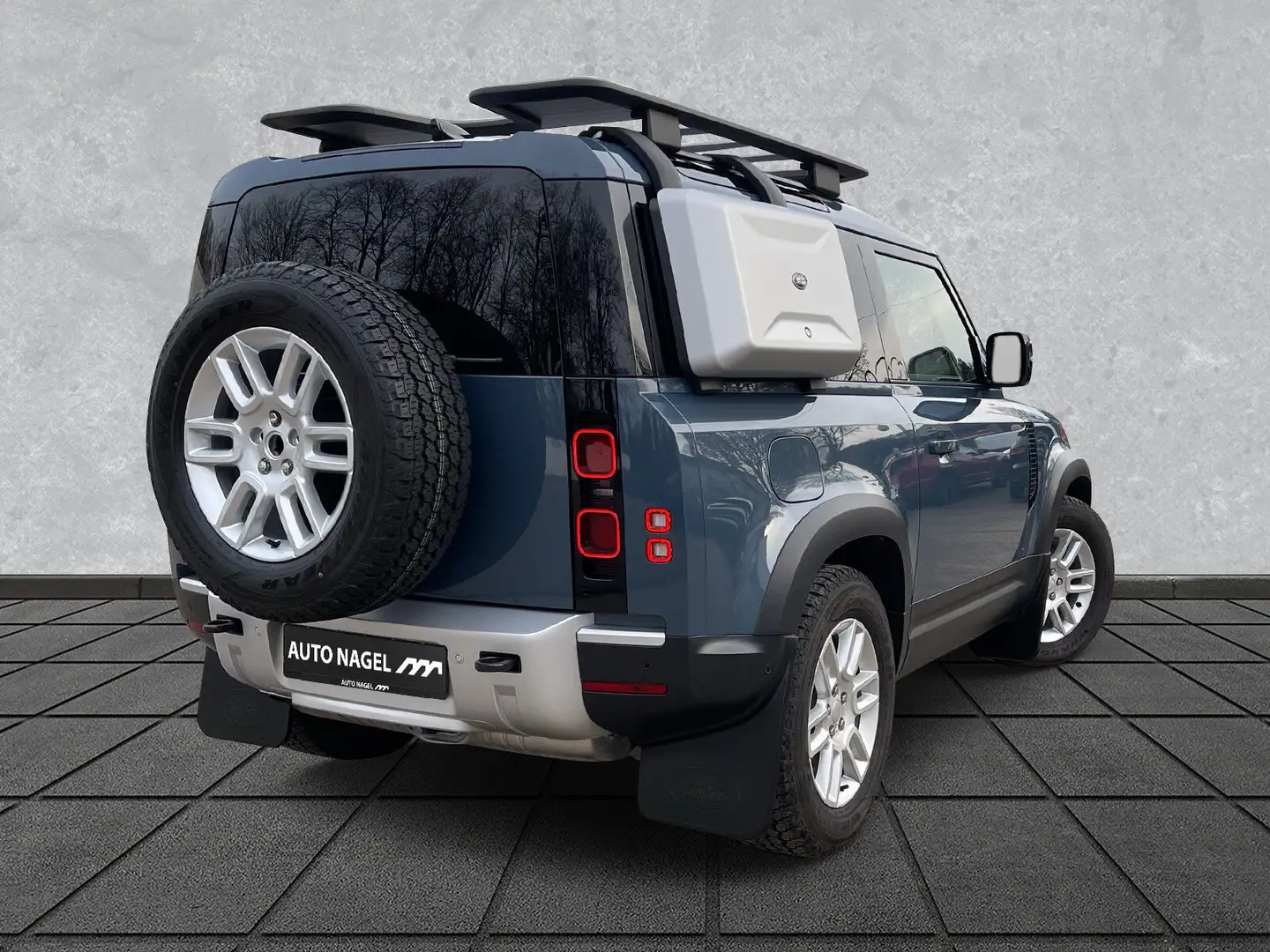 Land Rover Defender Defender 90 D200 S AHK Off-Road-Pa. Luftfederung Blau - 2