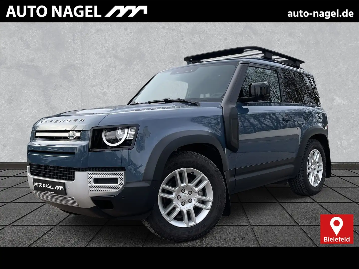 Land Rover Defender Defender 90 D200 S AHK Off-Road-Pa. Luftfederung Blau - 1