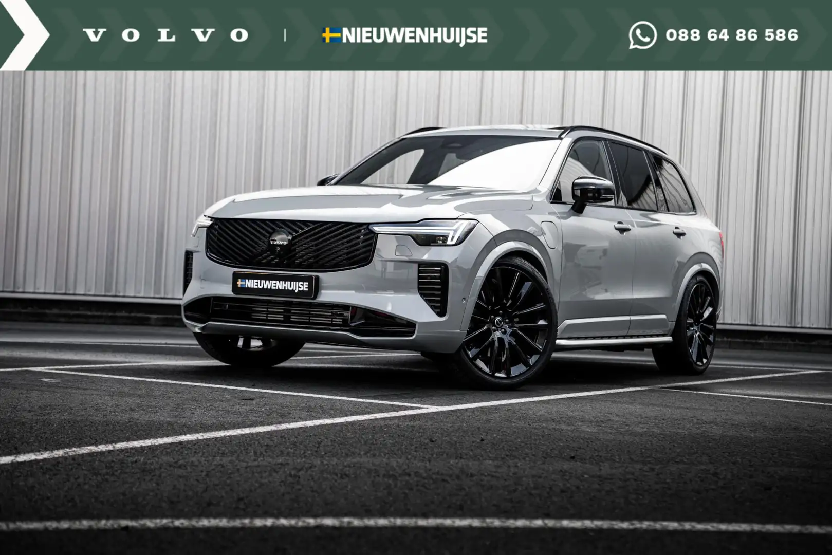 Volvo XC90 2.0 T8 Plug-in hybrid AWD Ultra Dark | Facelift | Grau - 1