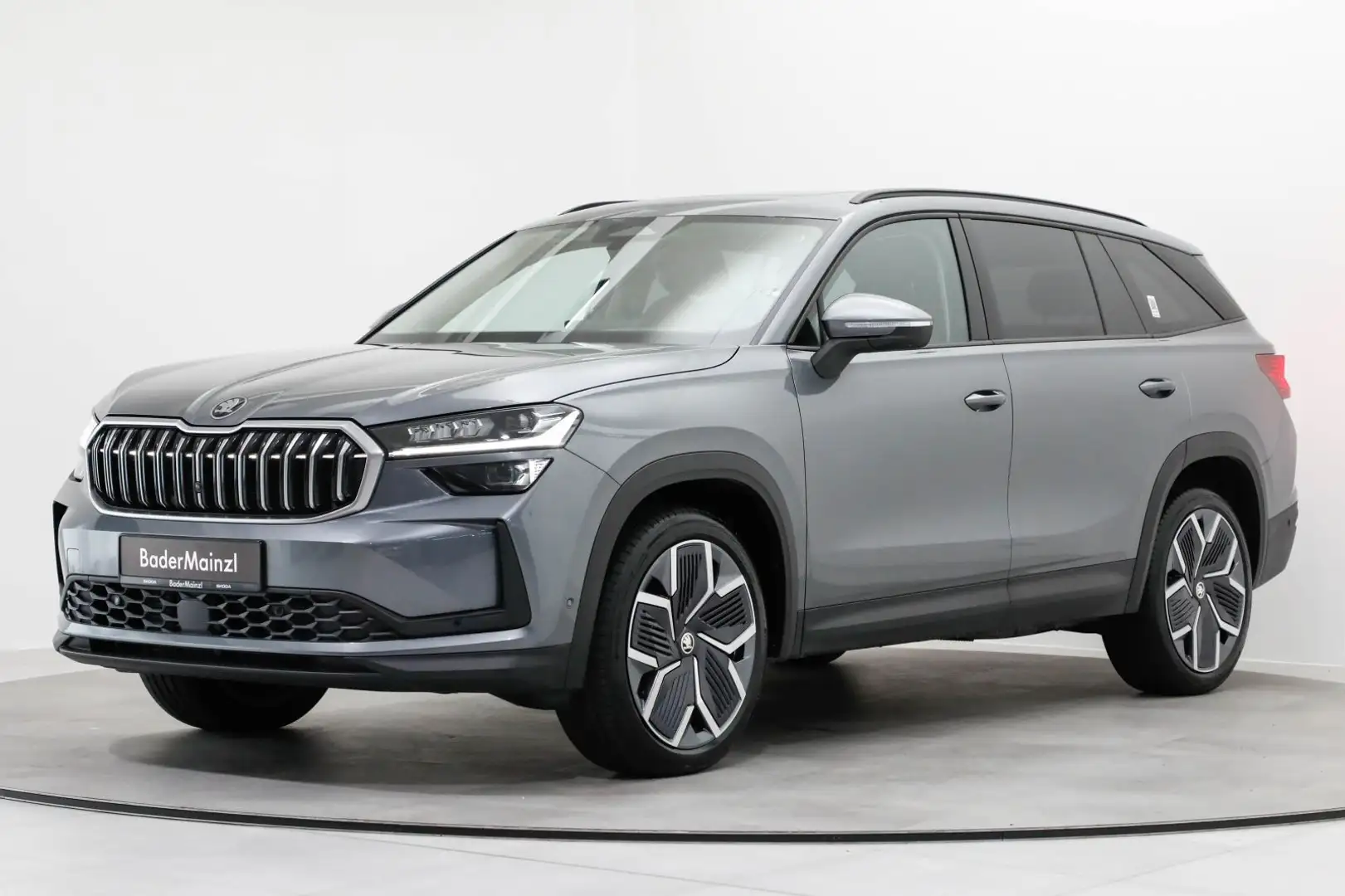 Skoda Kodiaq 2.0 TDI 4x4 DSG Pano AHK Matrix StdHzg Grau - 2