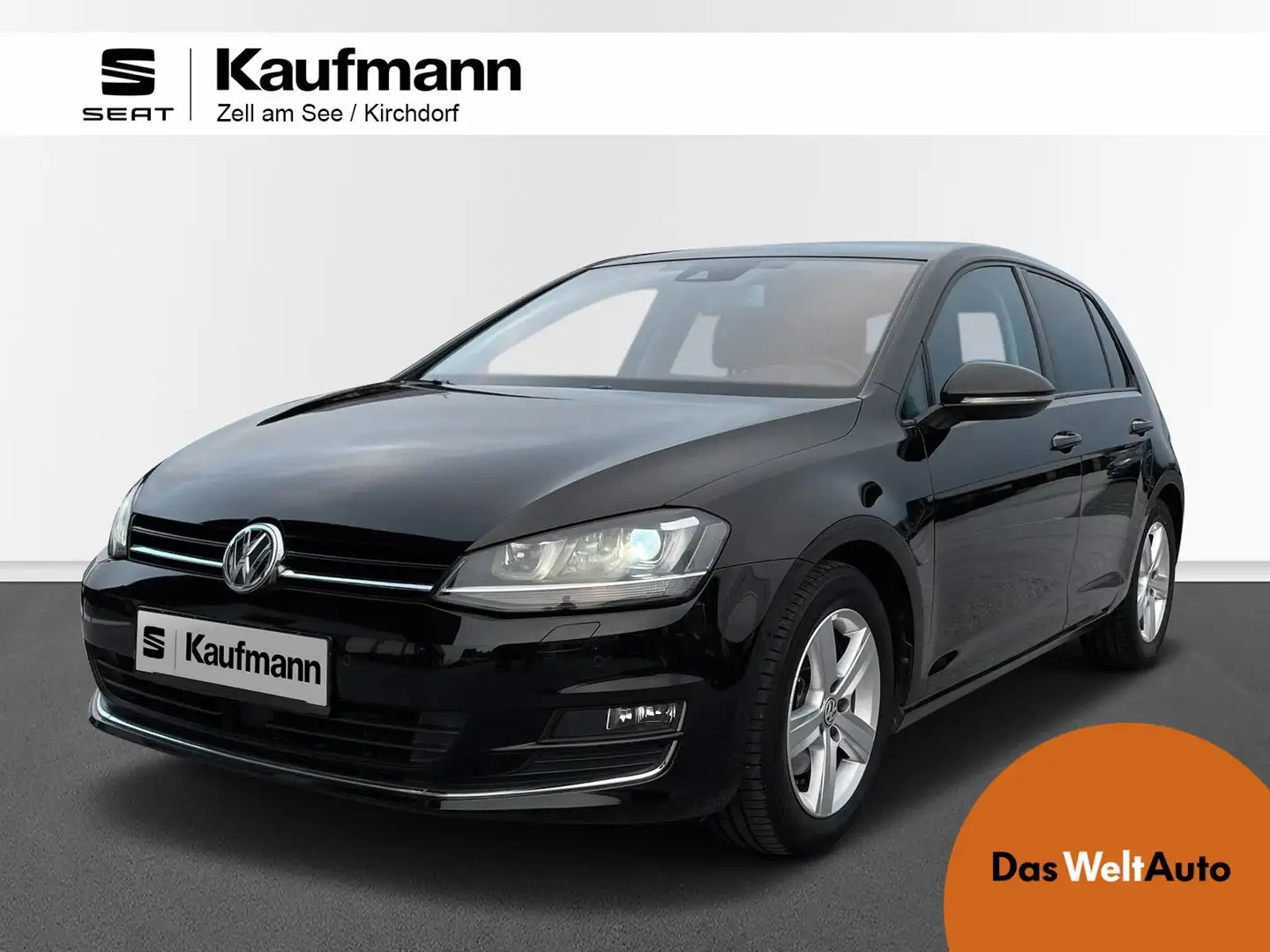 Volkswagen Golf Highline TSI DSG Zwart - 1