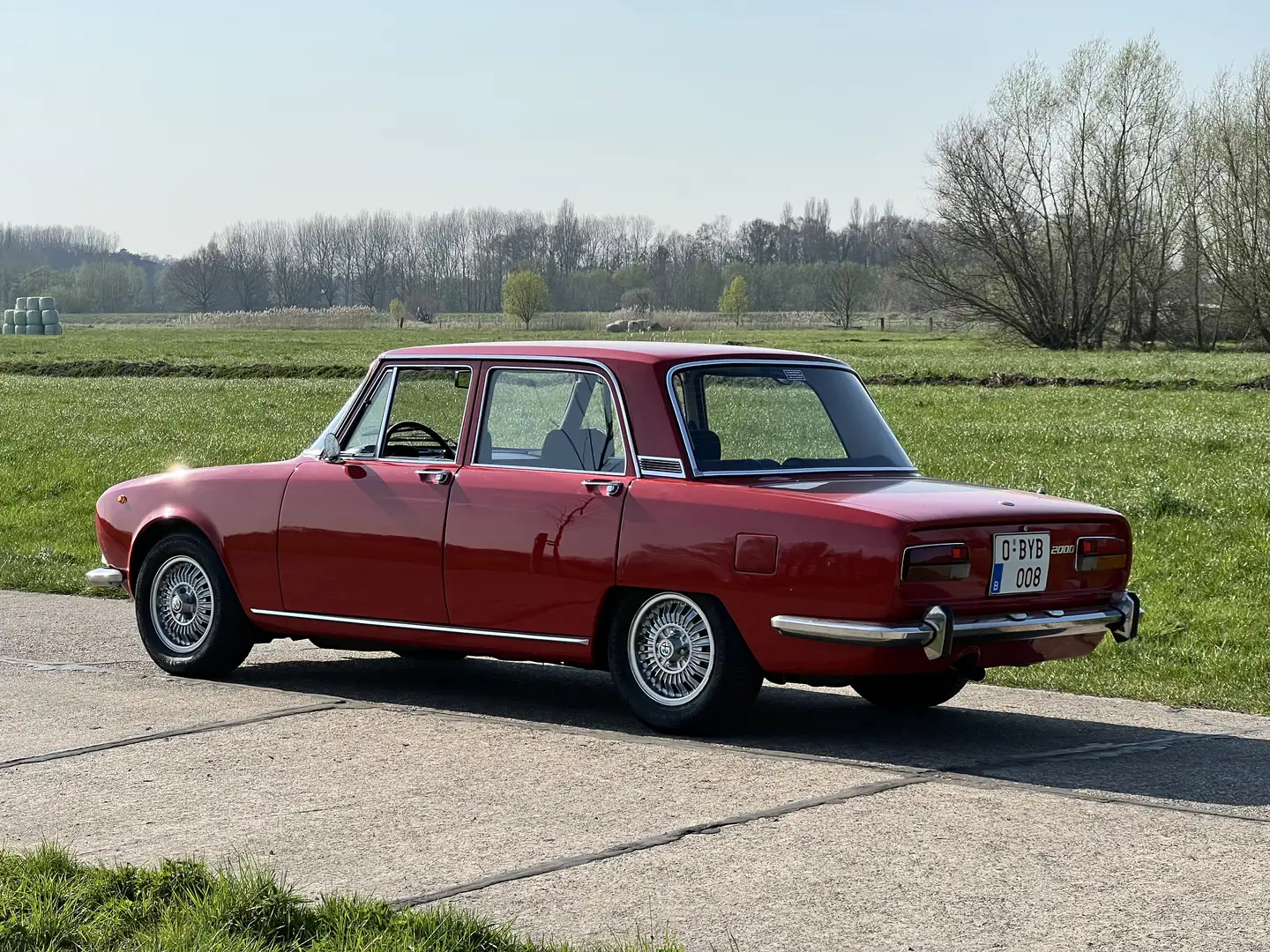 Alfa Romeo 2000 Berlina Rot - 2