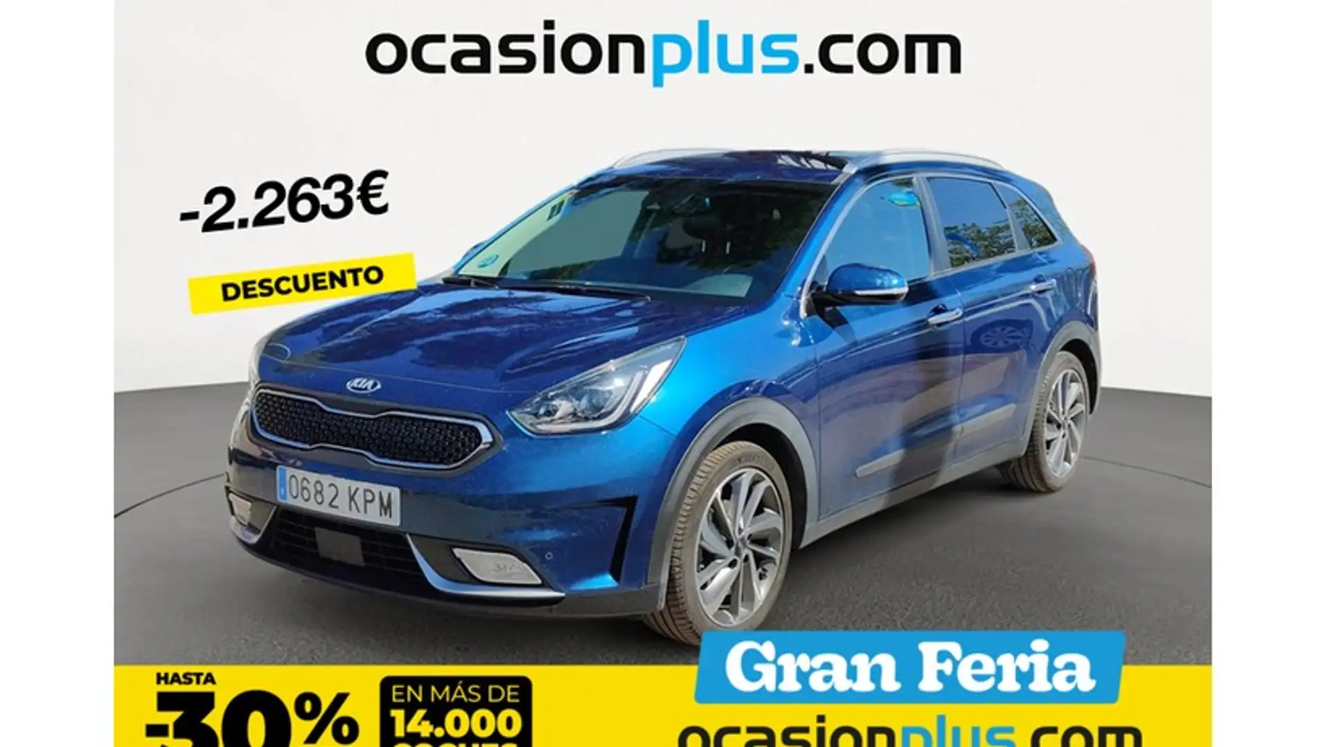 Kia Niro 1.6 HEV Emotion Bleu - 1
