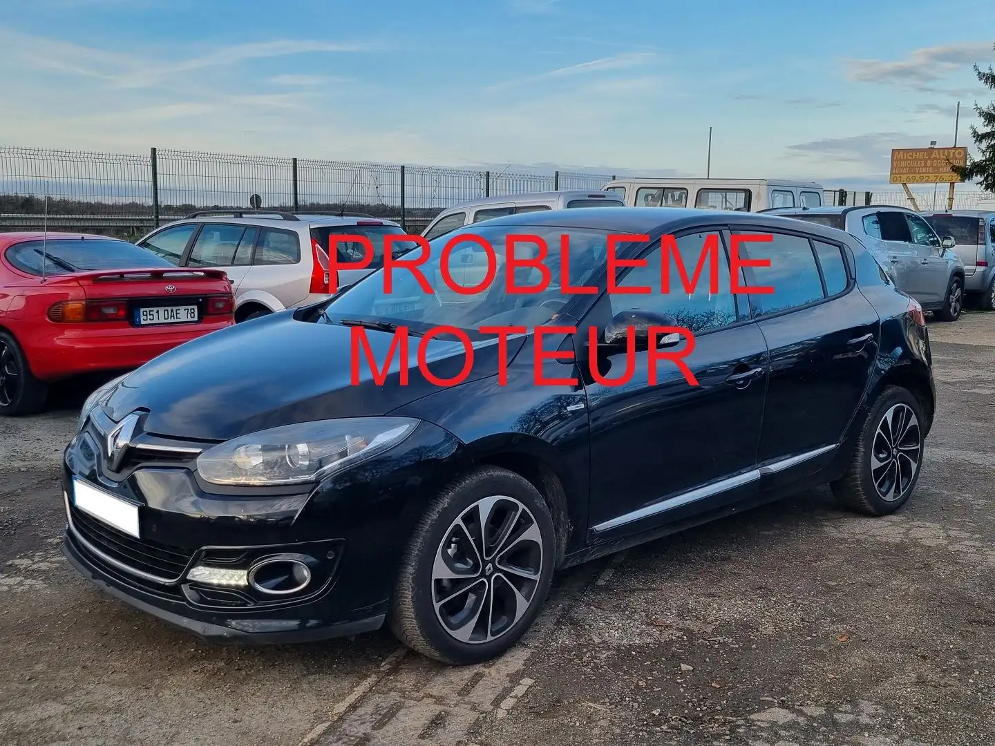 Renault Megane 1.2 TCE 130 ENERGY BOSE  PROBLEME MOTEUR Noir - 1