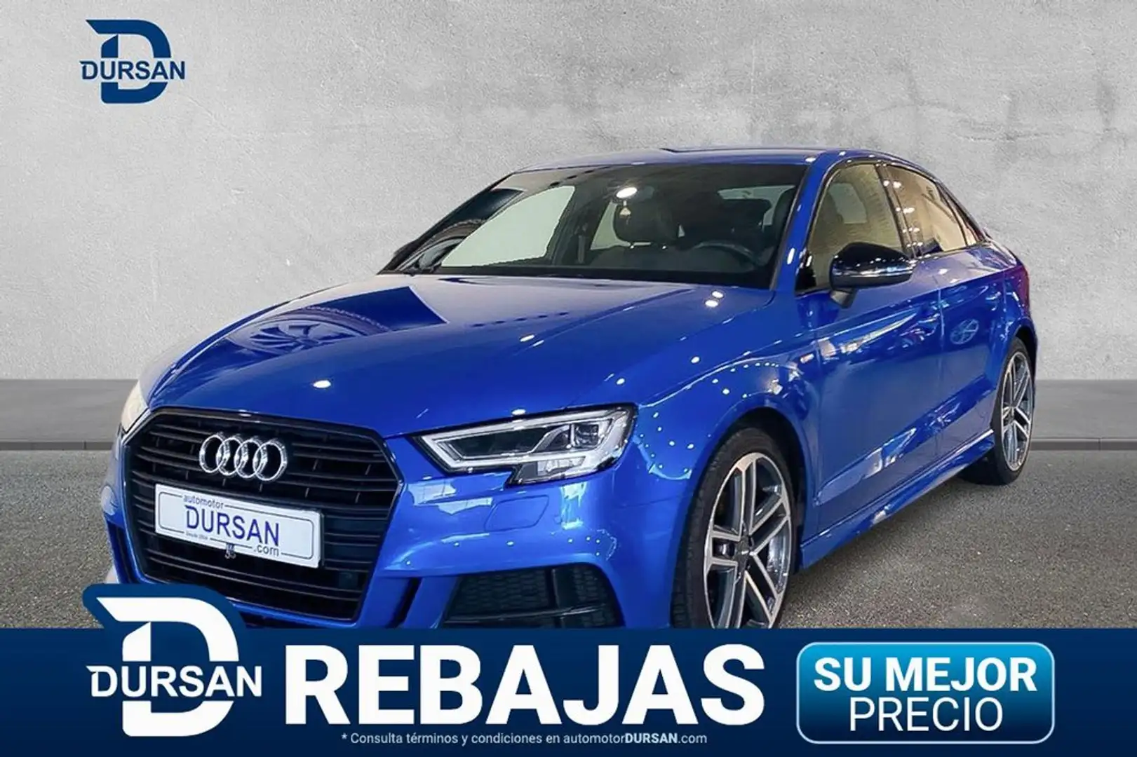 Audi A3 Sedán 35 TFSI S line 110kW Bleu - 1