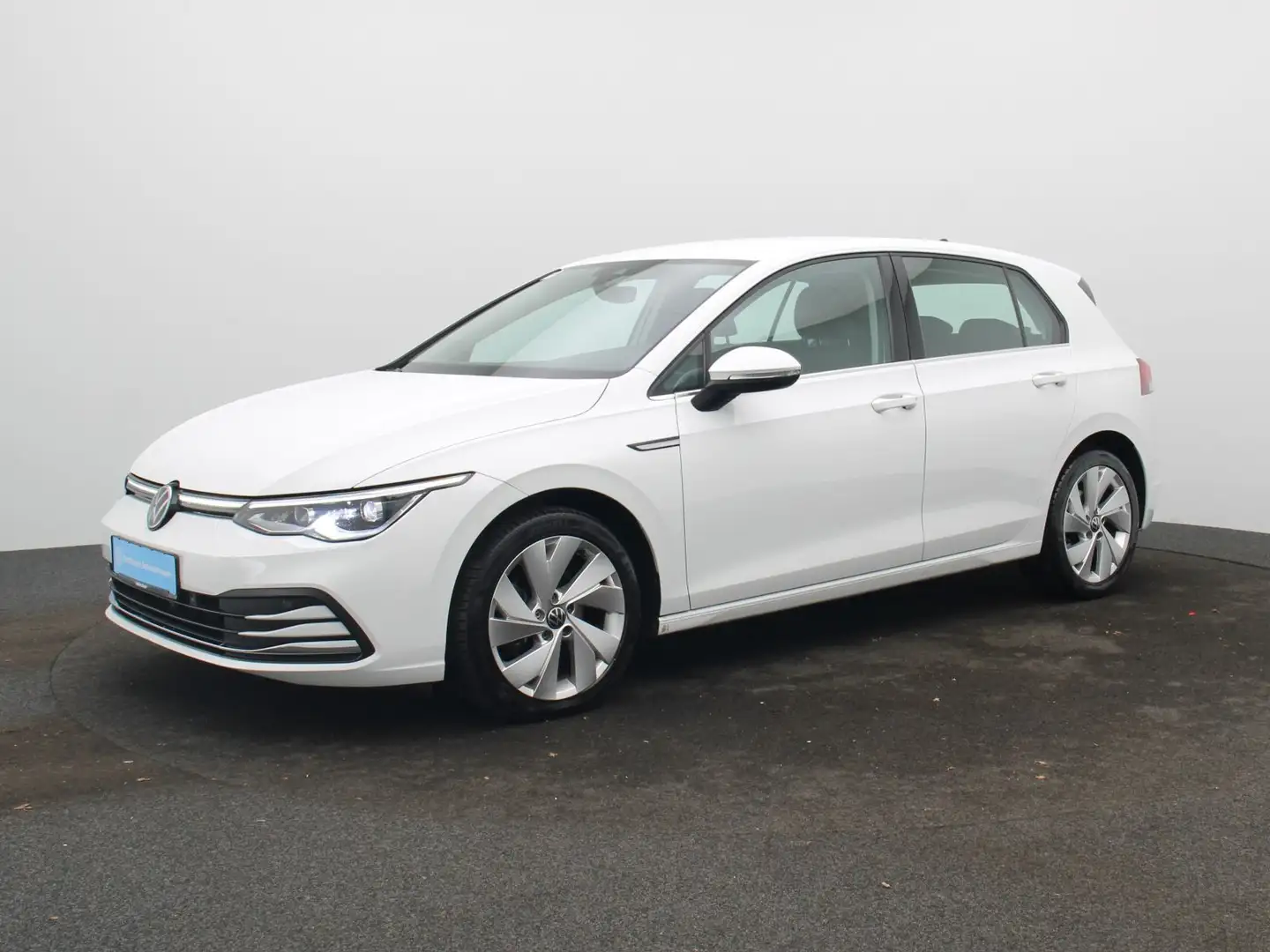 Volkswagen Golf VIII Style 2.0TDI DSG / App, AHK, LED+, RFK Weiß - 2