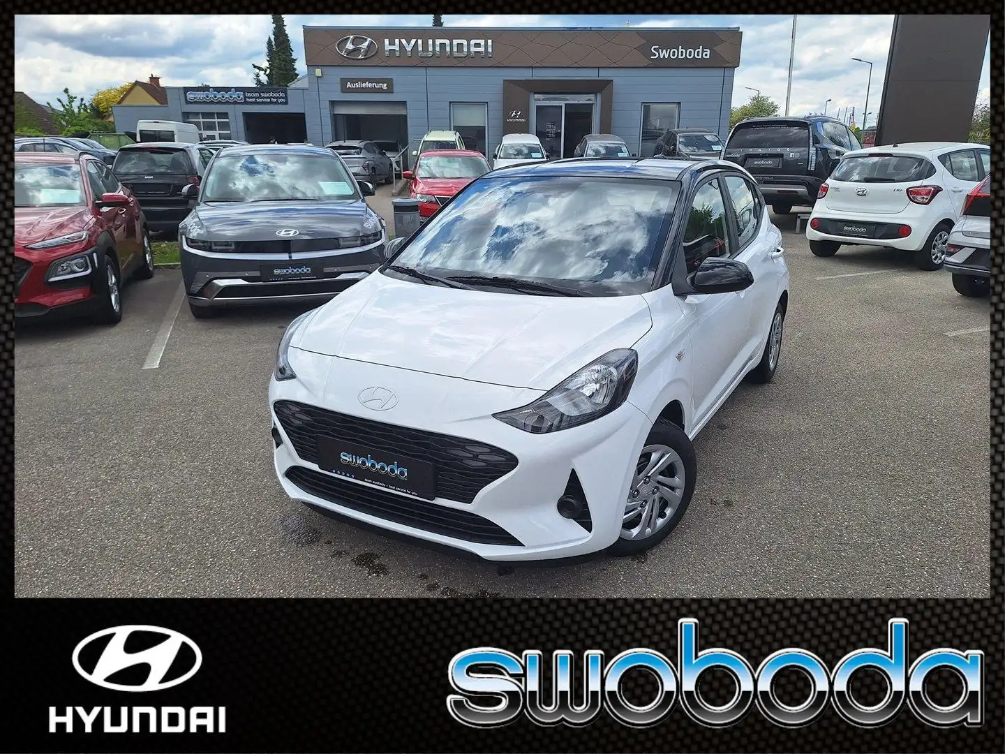 Hyundai i10 GO 1,0 MT a5bg1-O2 Weiß - 1