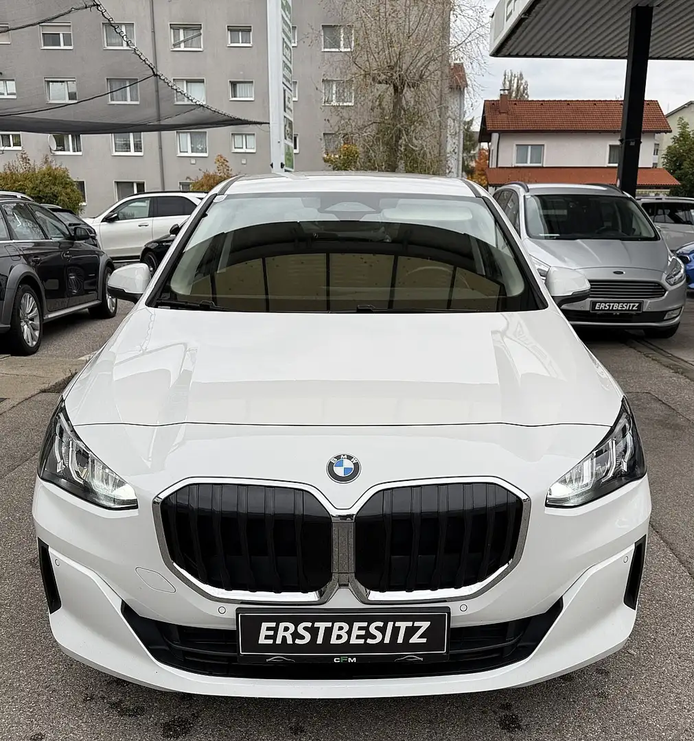 BMW 218 d Active Tourer Aut. Weiß - 2