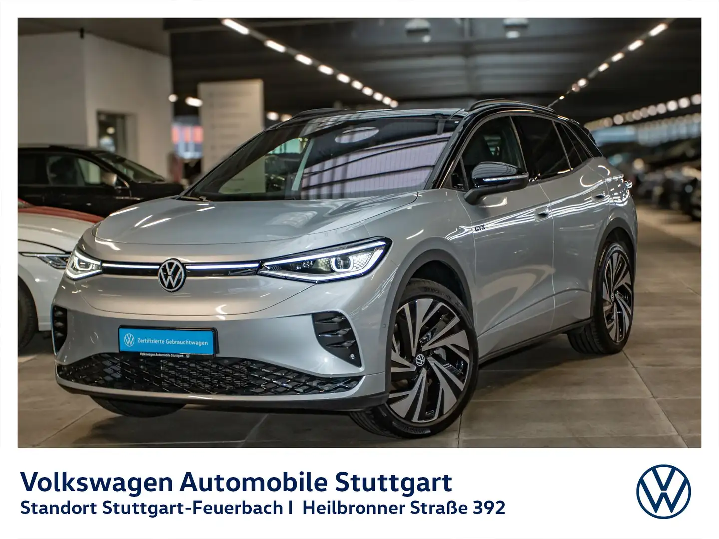 Volkswagen ID.4 GTX Navi Kamera AHK P-Dach Standheizung Silber - 2