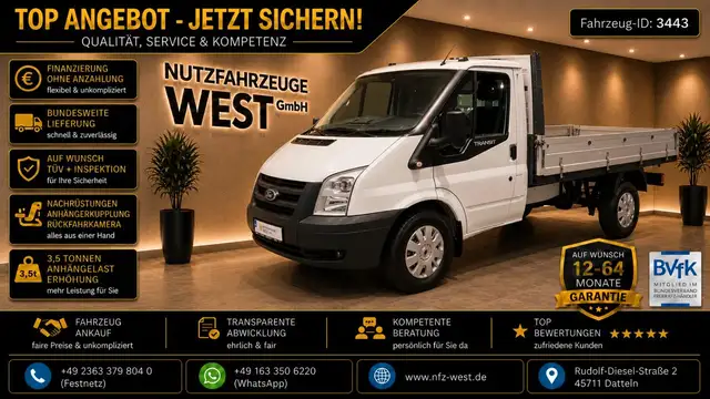 Ford Transit 2,4 D Pritsche Lang *TÜV-2027*