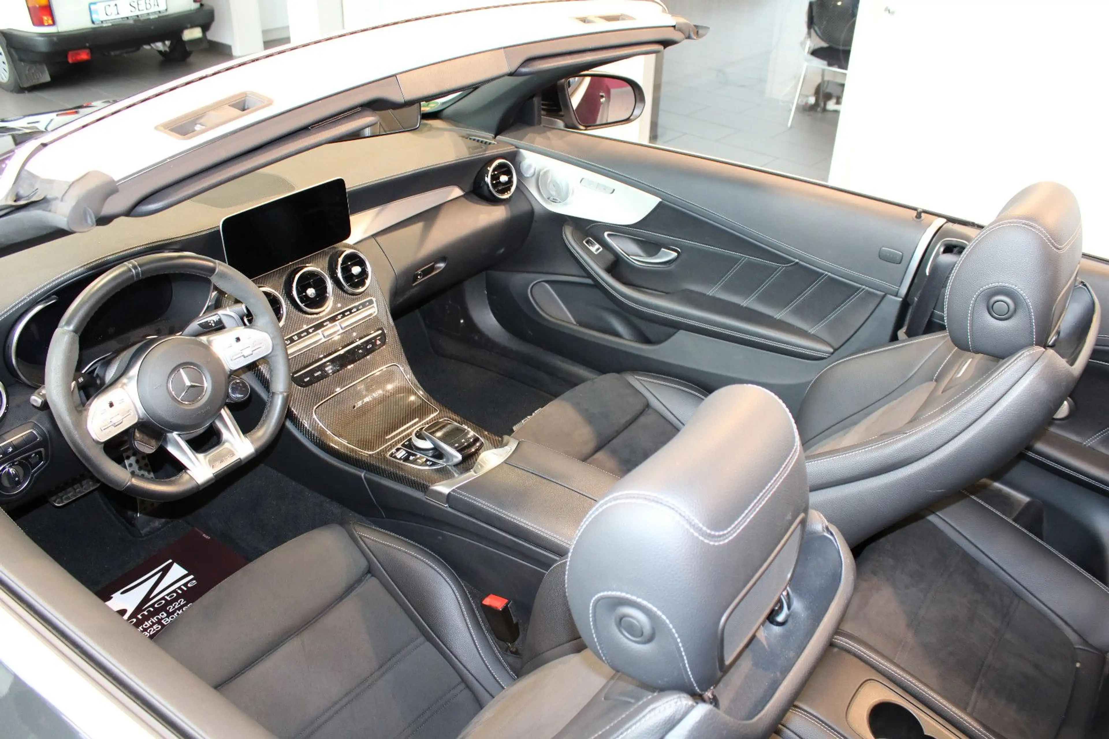 Mercedes-Benz C 63 AMG Sportabgas. Burmester LED SHZ Airscarf — photo 13