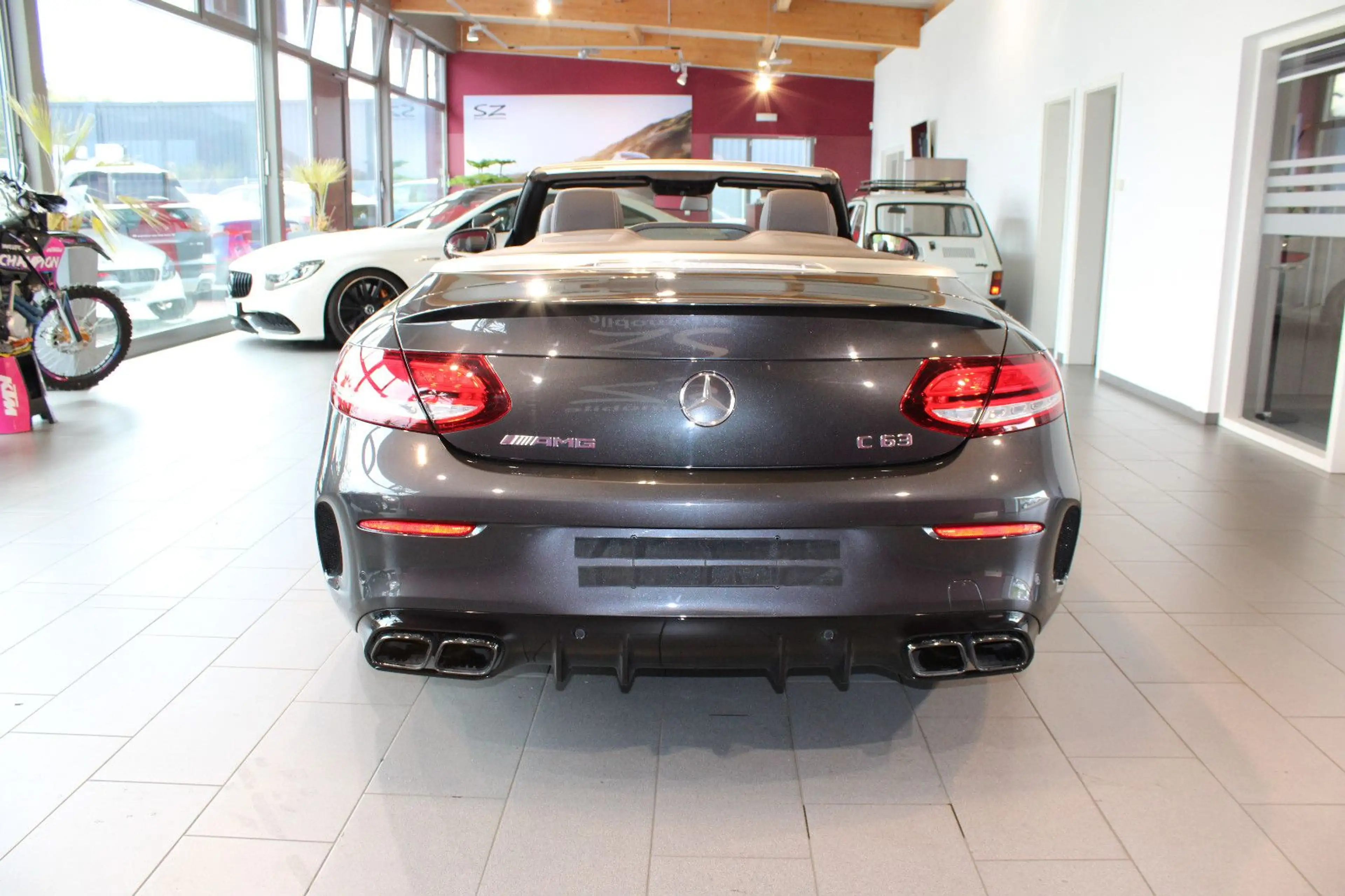Mercedes-Benz C 63 AMG Sportabgas. Burmester LED SHZ Airscarf — photo 6