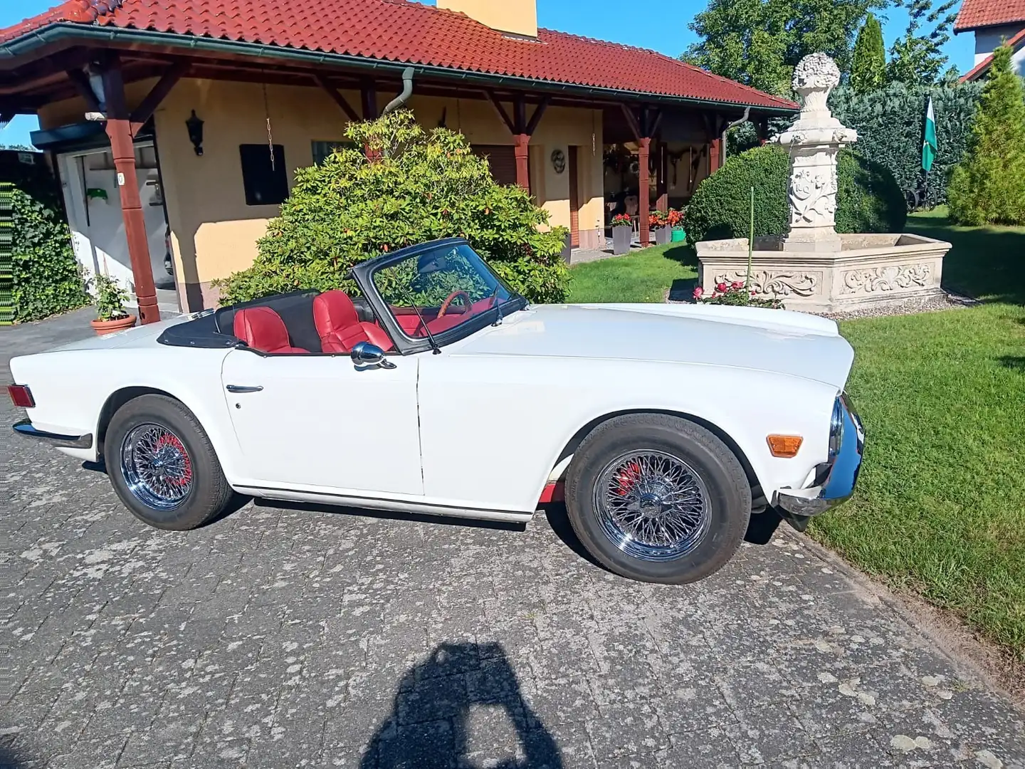 Triumph TR6 White - 1