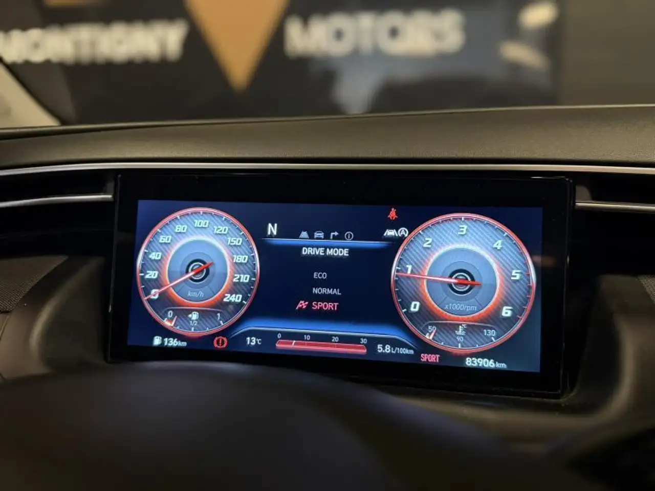 Hyundai TUCSON 1.6CRDi 136cv *CARPTEURS AV/AR*NAVI*CLIM*CRUISE*CA, миниатюра 18