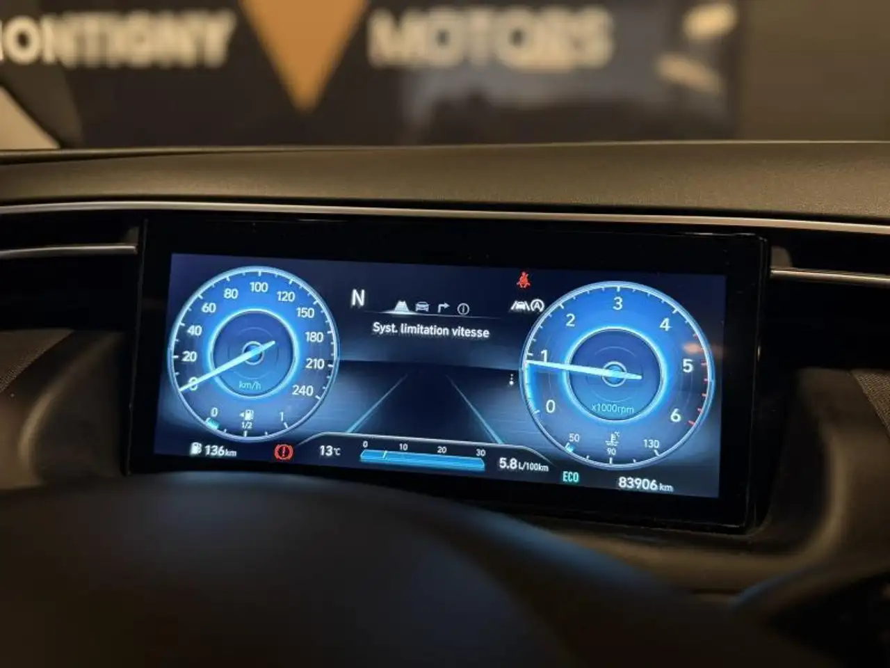 Hyundai TUCSON 1.6CRDi 136cv *CARPTEURS AV/AR*NAVI*CLIM*CRUISE*CA, миниатюра 17