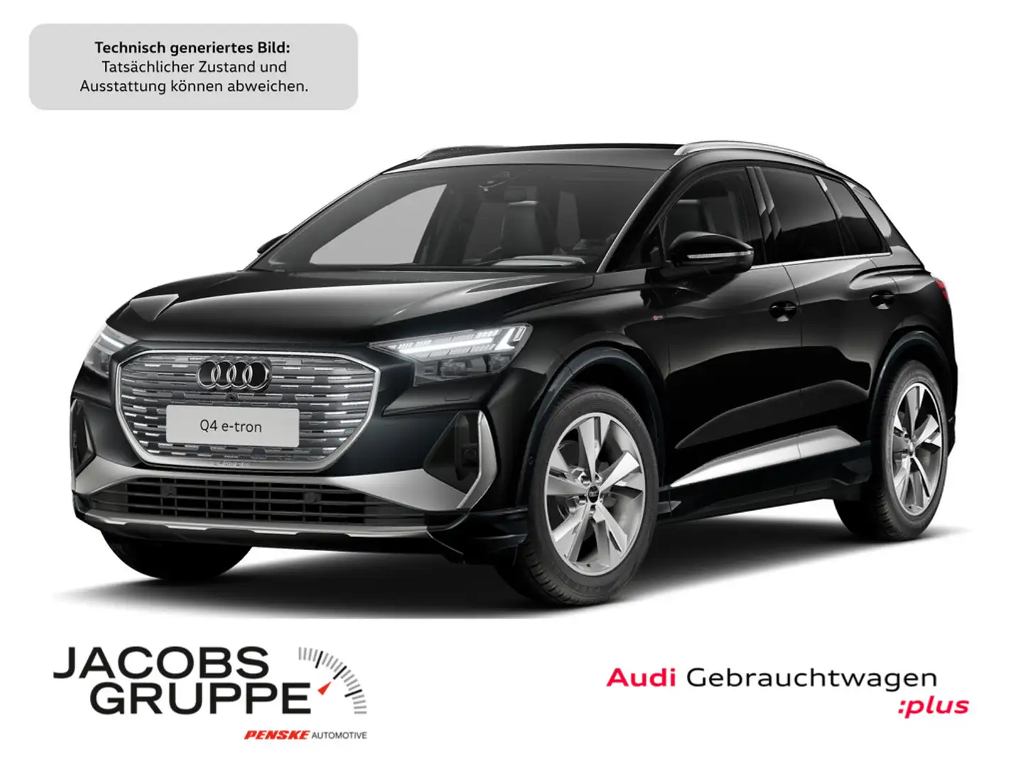 Audi Q4 e-tron 35 S line AR HUD, Area View, AHK, W Schwarz - 1