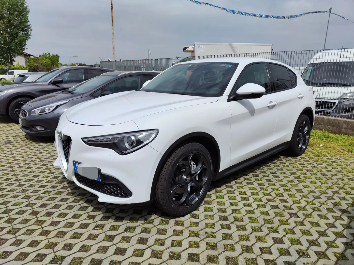 Alfa Romeo Stelvio Stelvio 2.2 t Business rwd 160cv auto Bianco - 1