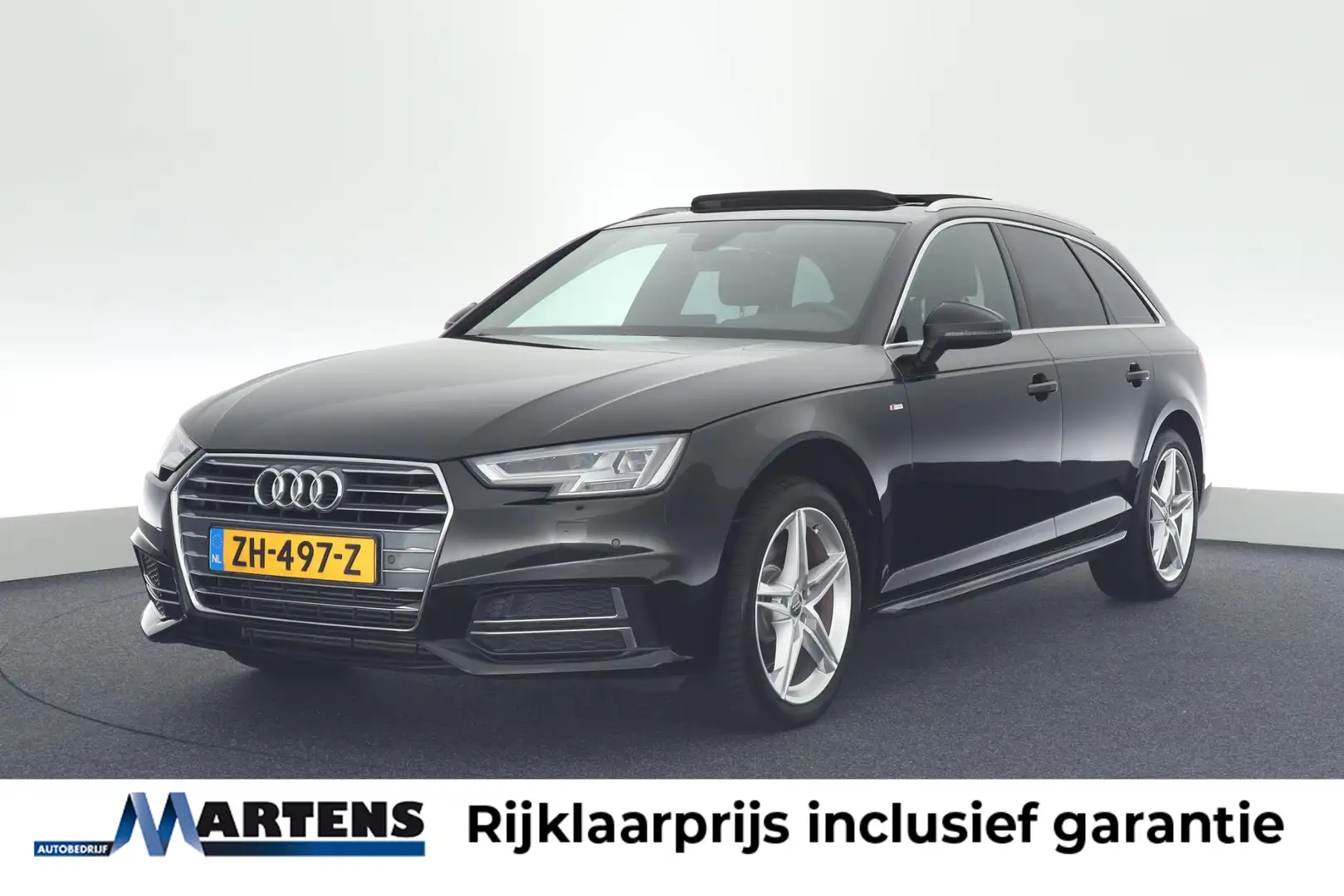 Audi A4 Avant 2.0 TFSI 190pk MHEV 2x S-Line Panoramadak Ca Zwart - 1