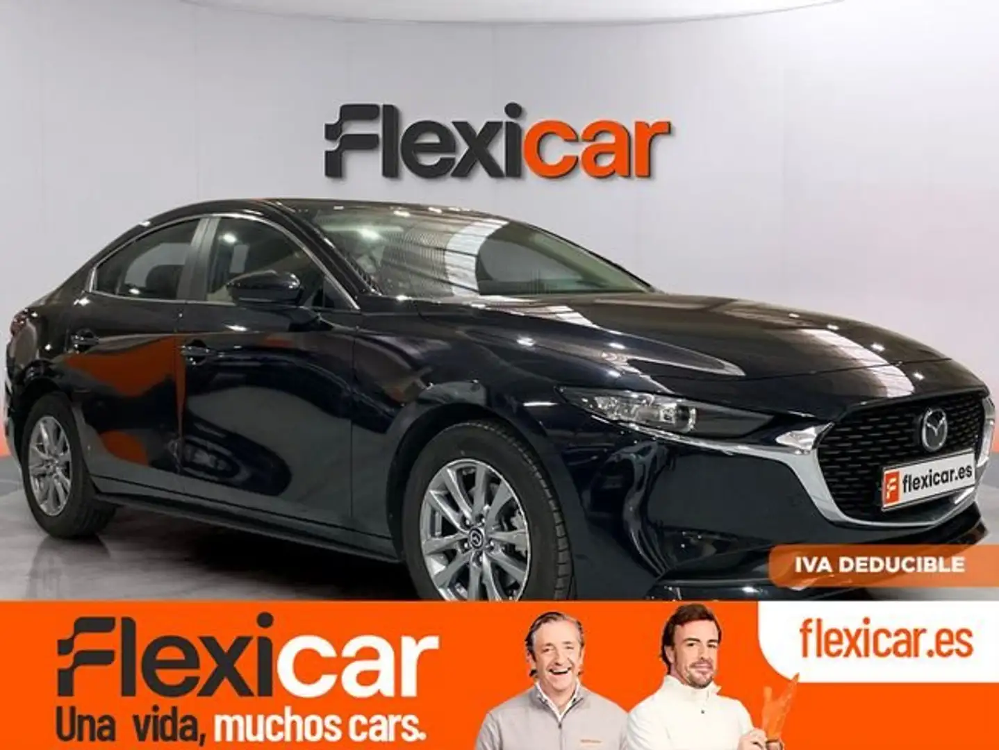 Mazda 3 2.5L E-SKY G MHEV 103kW 6AT Prime-line Negro - 1