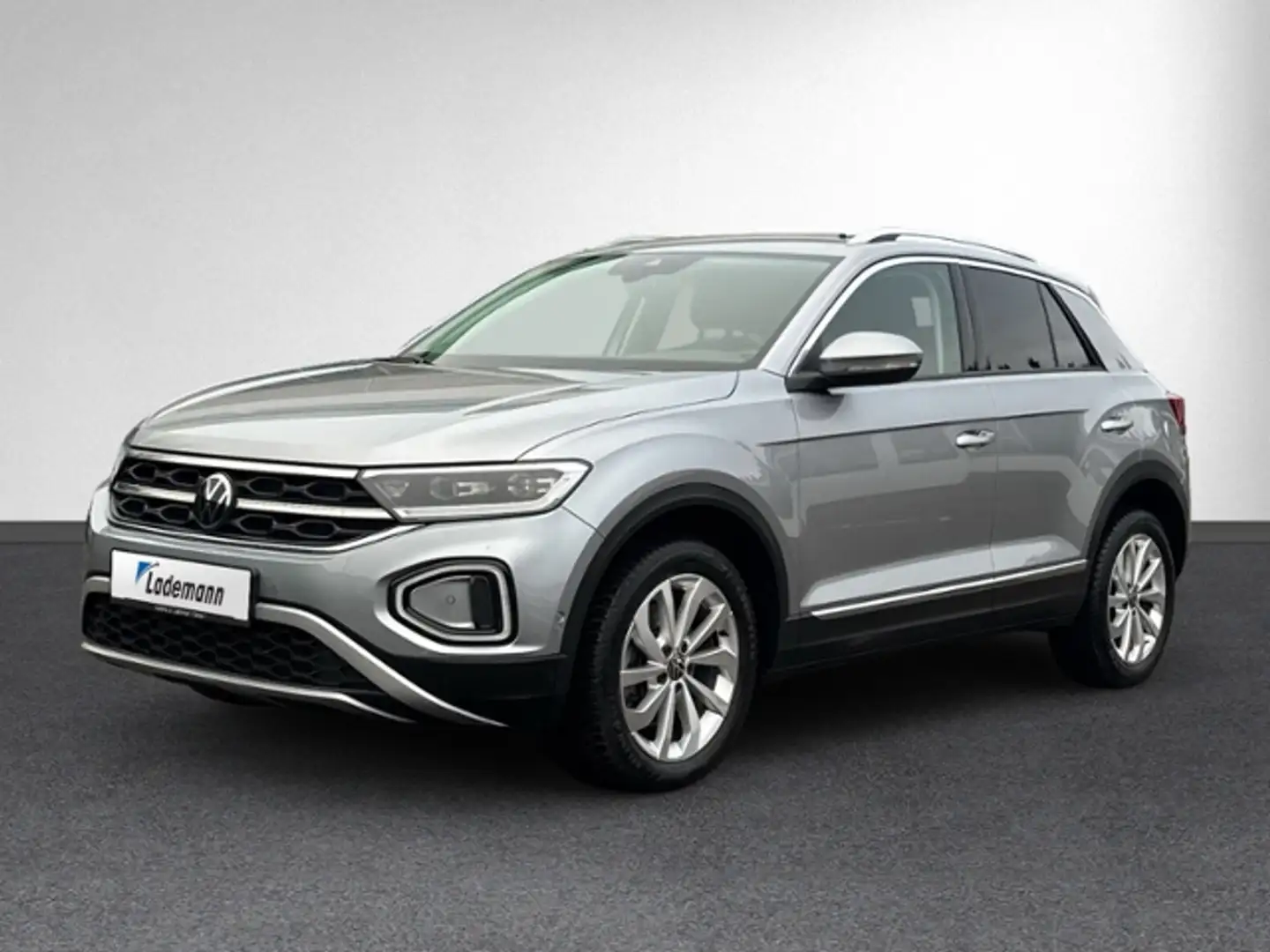 Volkswagen T-Roc 2.0 TDI DSG STYLE AHK+KAMERA+LED+NAVI+SIHZ Silber - 2